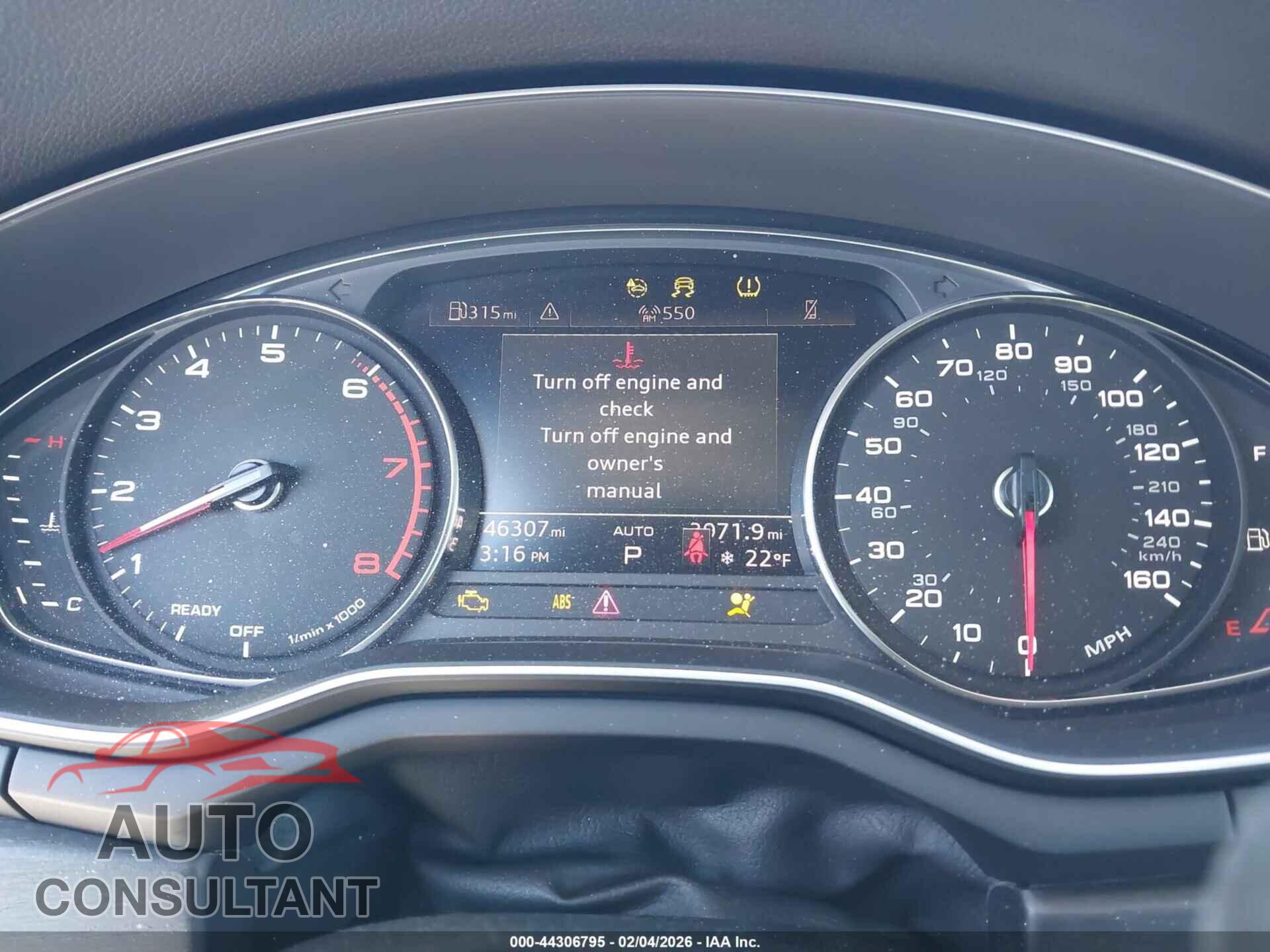 AUDI A4 2021 - WAUABAF40MA014301