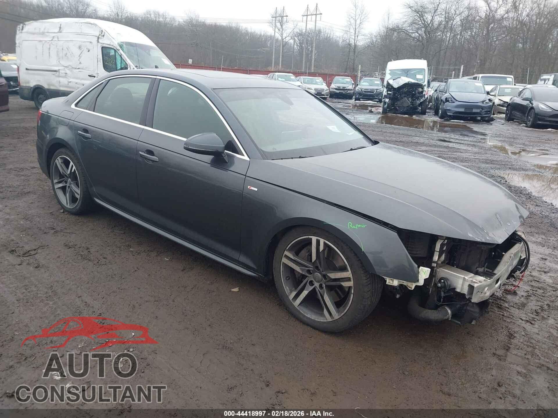 AUDI A4 2017 - WAUENAF46HN065745