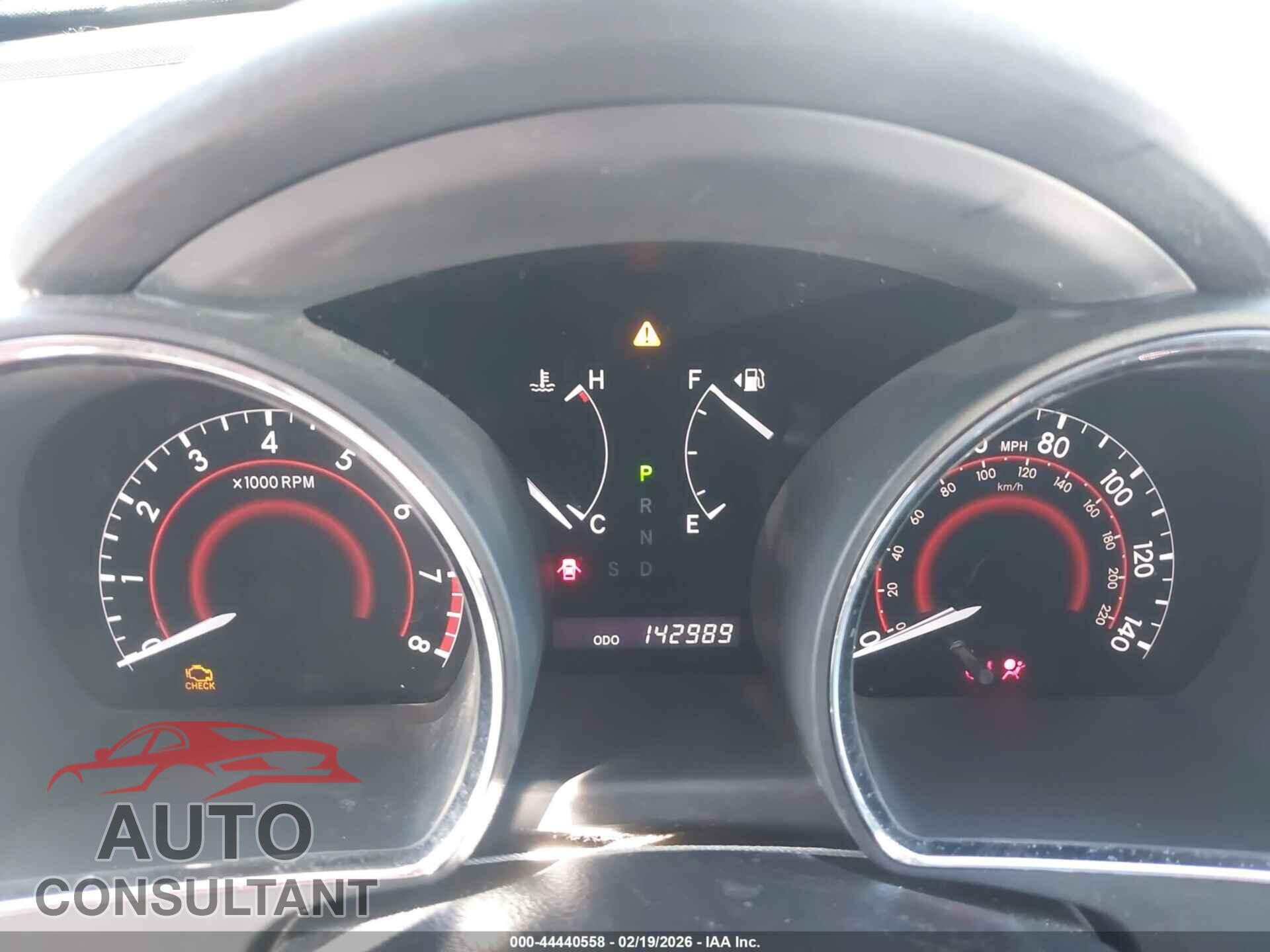 TOYOTA HIGHLANDER 2012 - 5TDBK3EH2CS143245