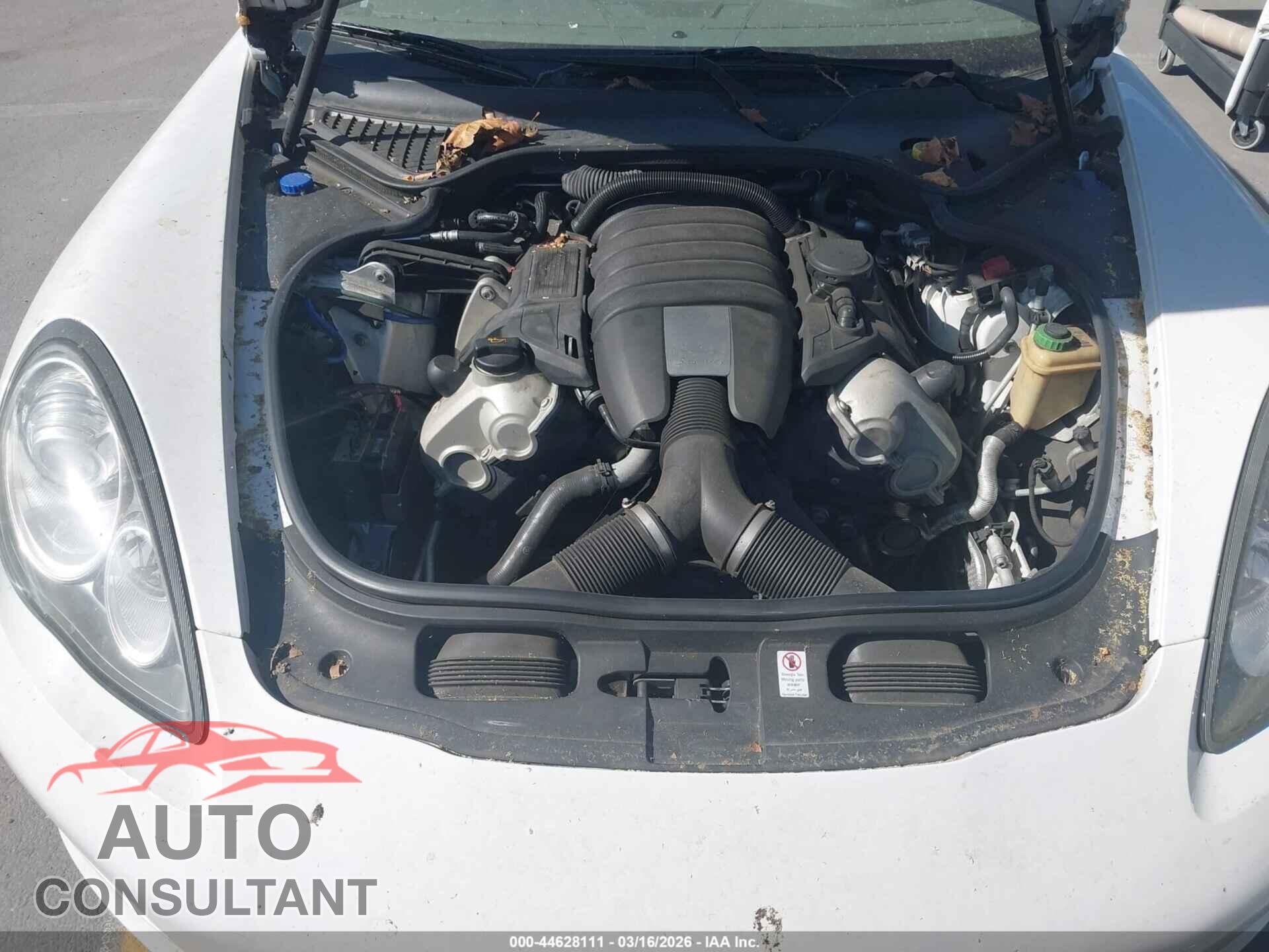 PORSCHE PANAMERA 2011 - WP0AA2A74BL018642
