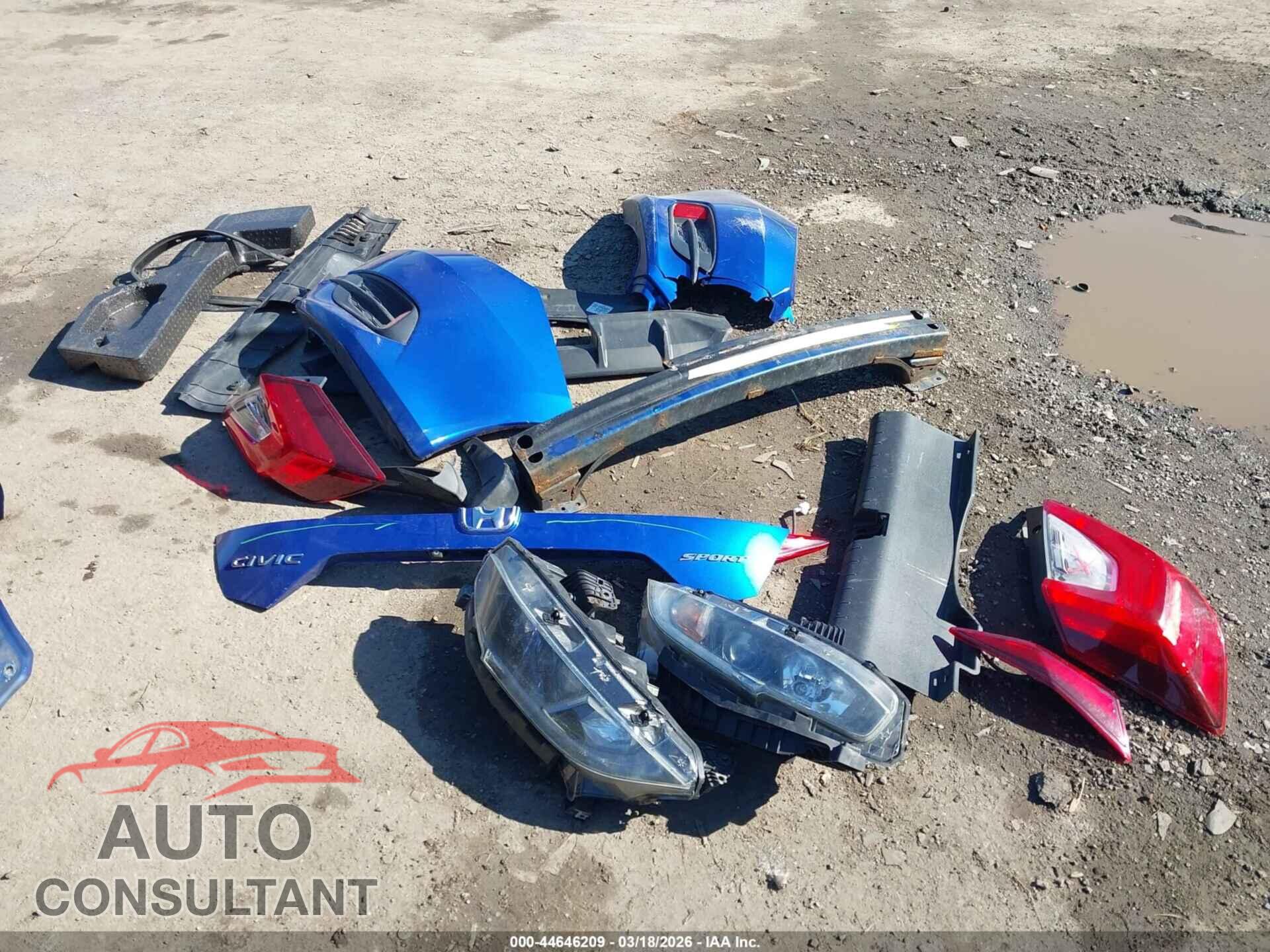 HONDA CIVIC 2019 - 2HGFC2F80KH583096