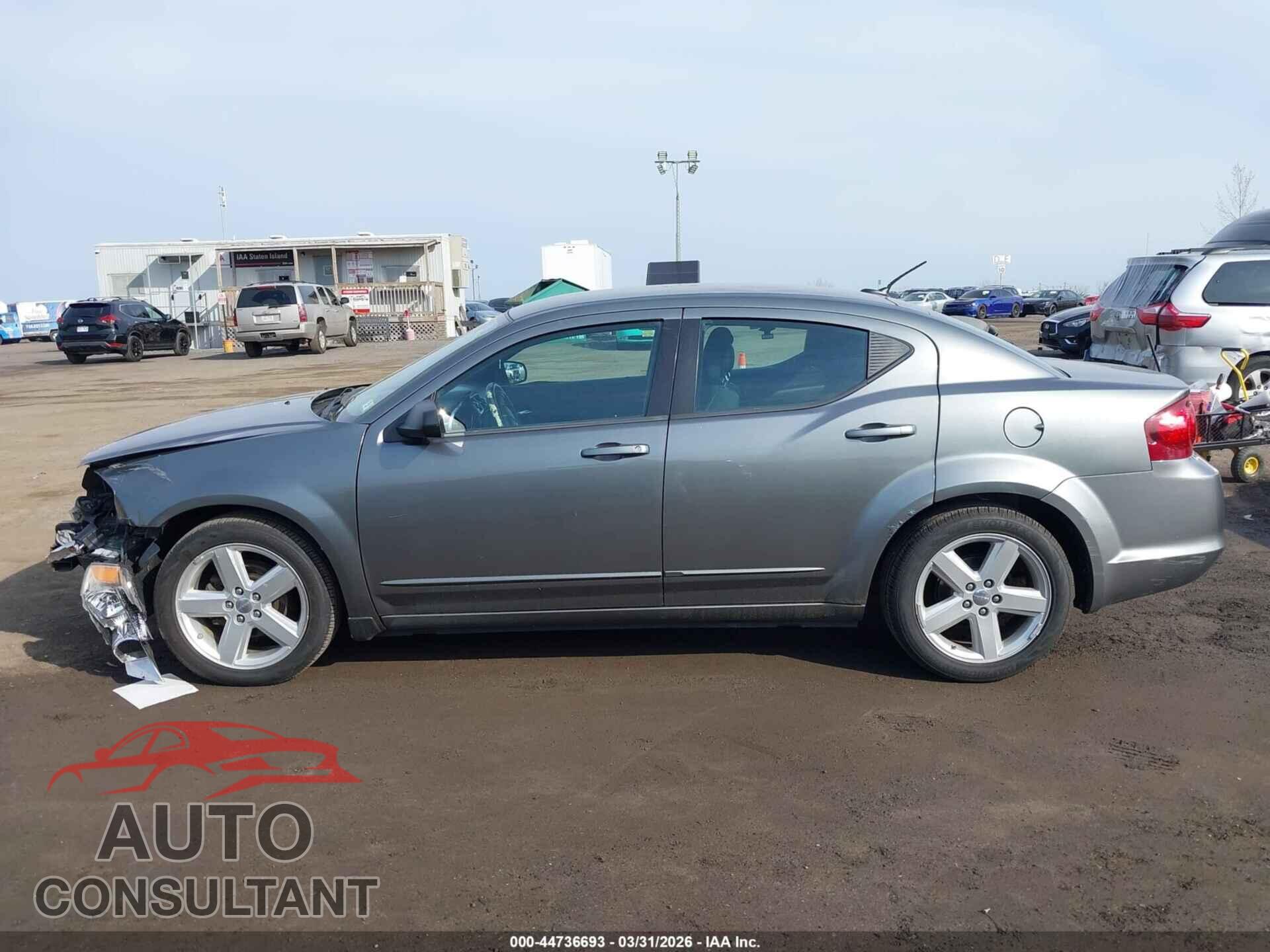DODGE AVENGER 2013 - 1C3CDZAB1DN741339