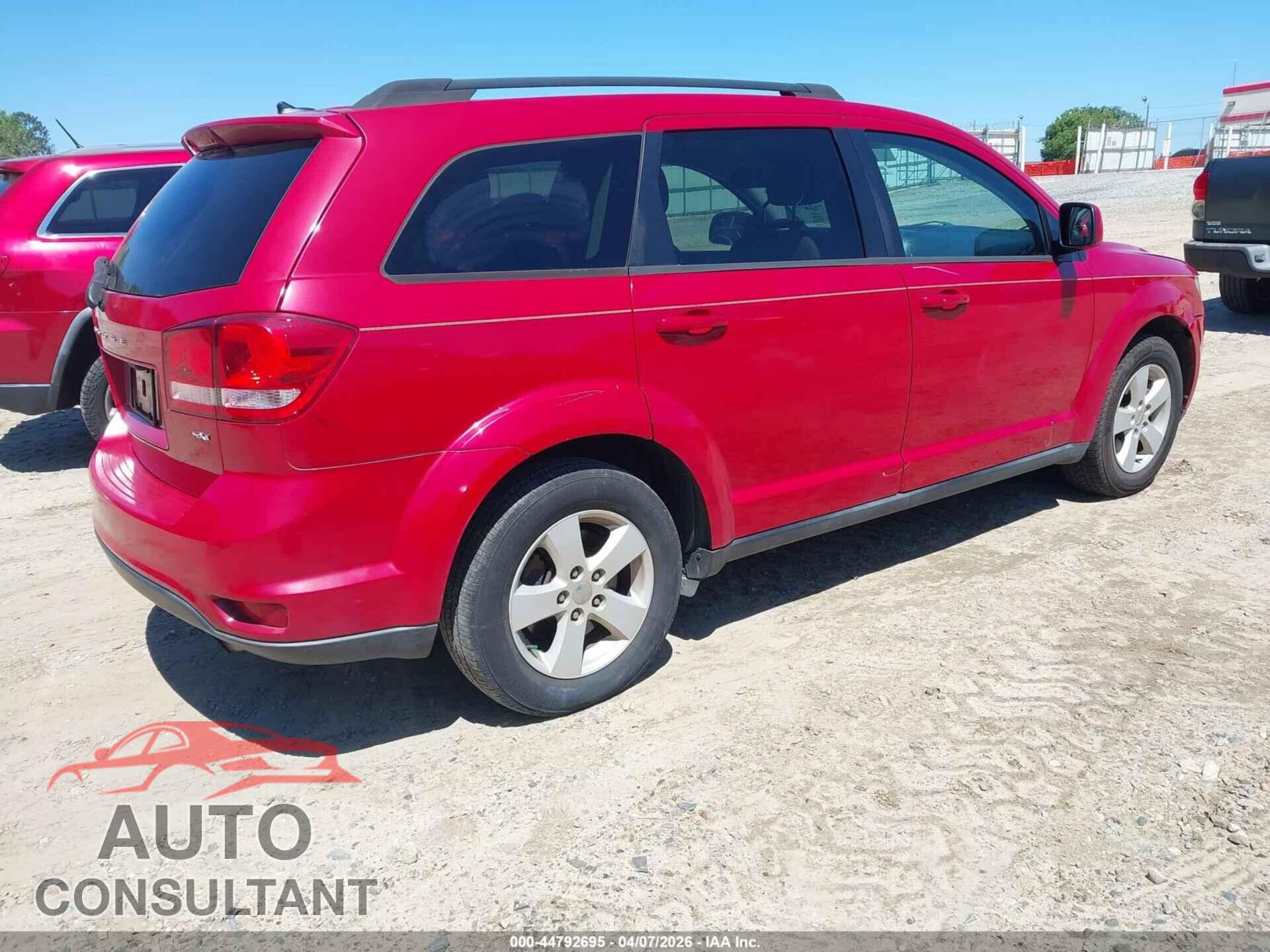 DODGE JOURNEY 2012 - 3C4PDCBB7CT355841