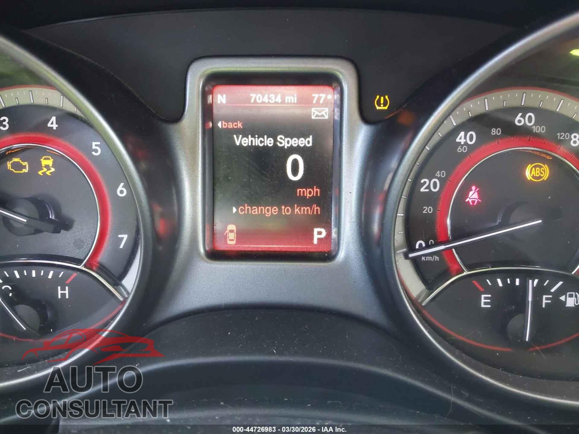 DODGE JOURNEY 2017 - 3C4PDCGG0HT554757