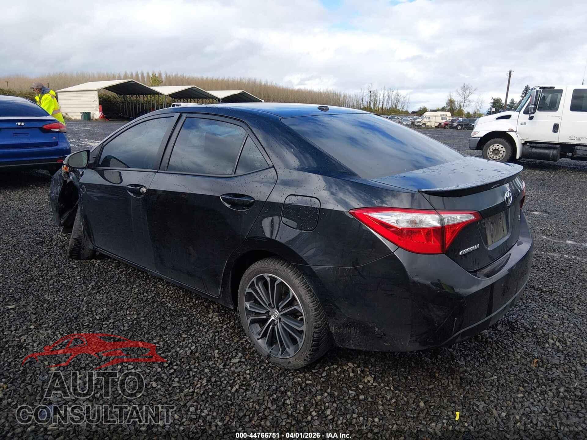 TOYOTA COROLLA 2015 - 2T1BURHEXFC319423