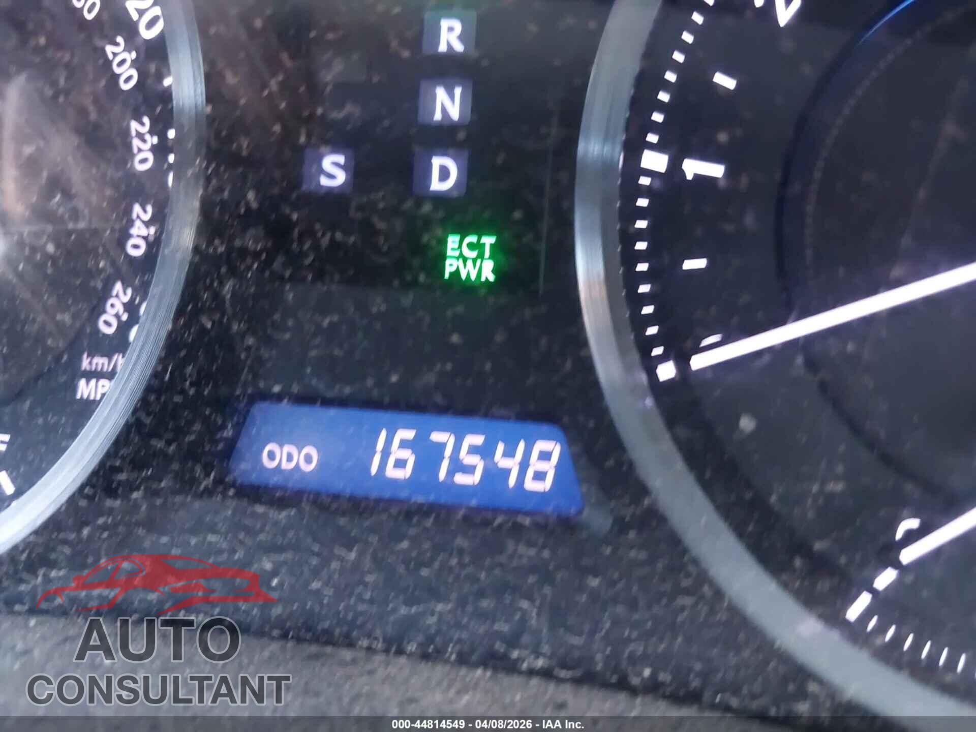 LEXUS IS 250 2013 - JTHBF5C21D5187208