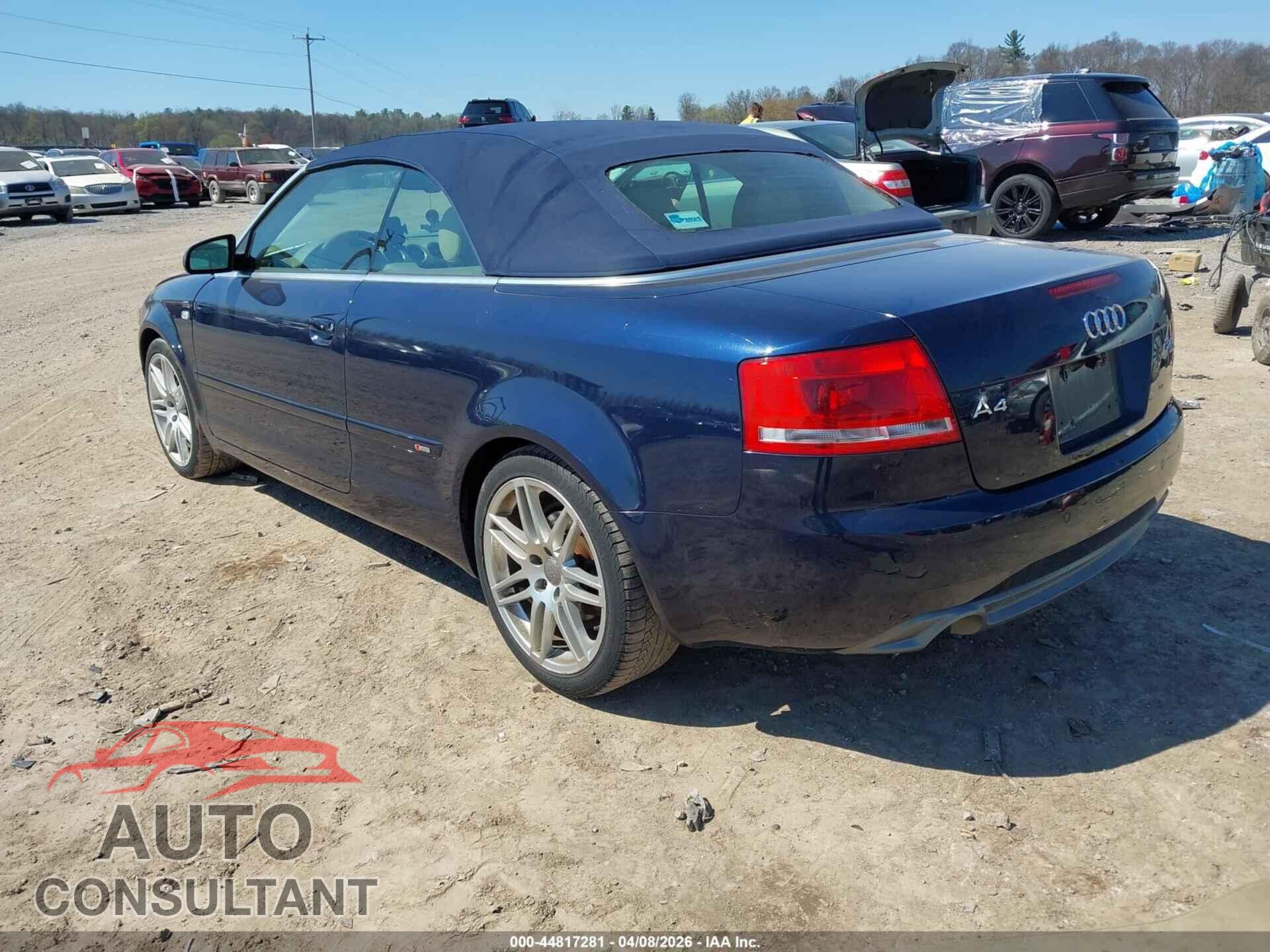AUDI A4 2009 - WAUDF48H09K007319