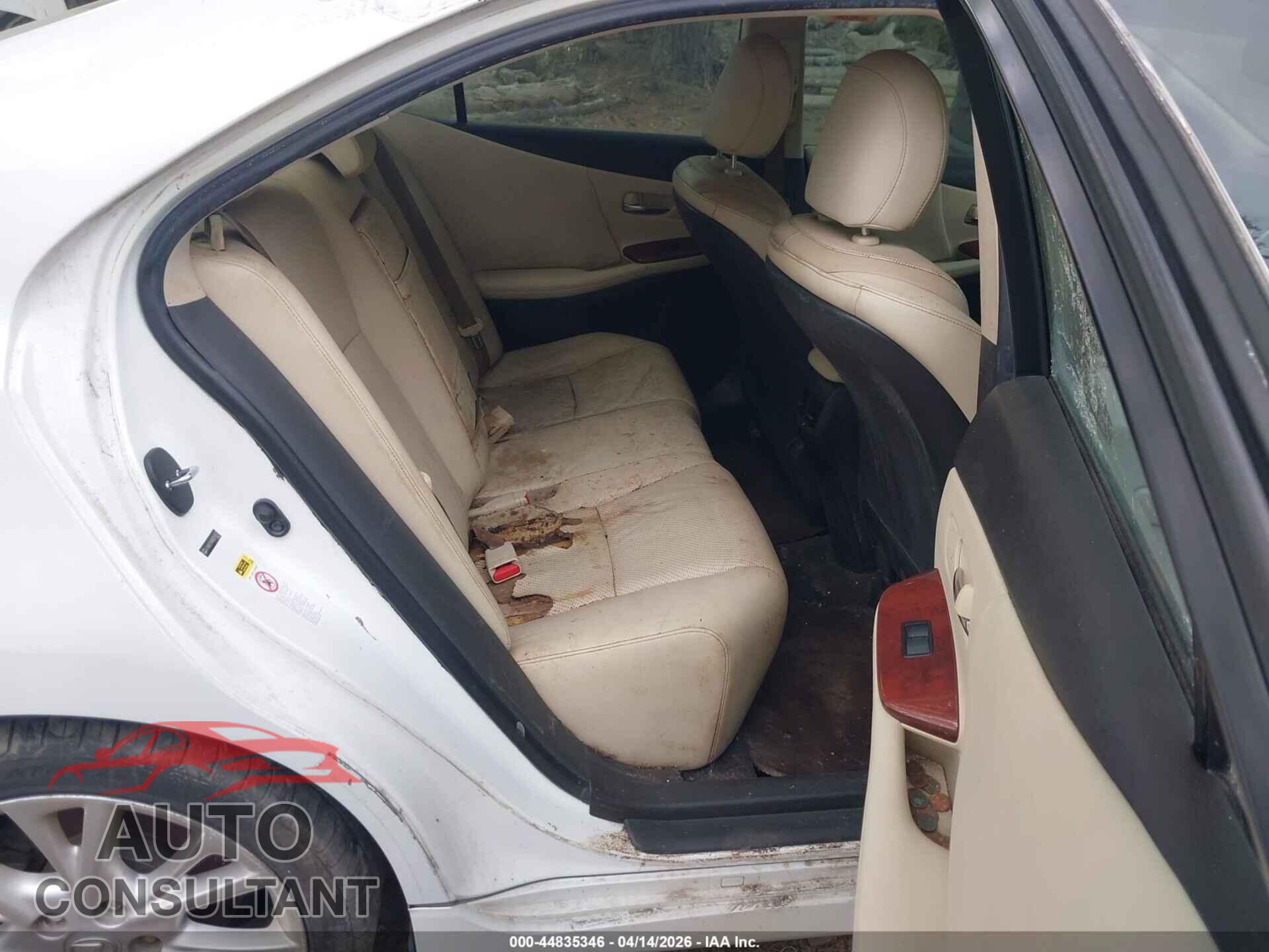 LEXUS HS 250H 2010 - JTHBB1BA8A2018572