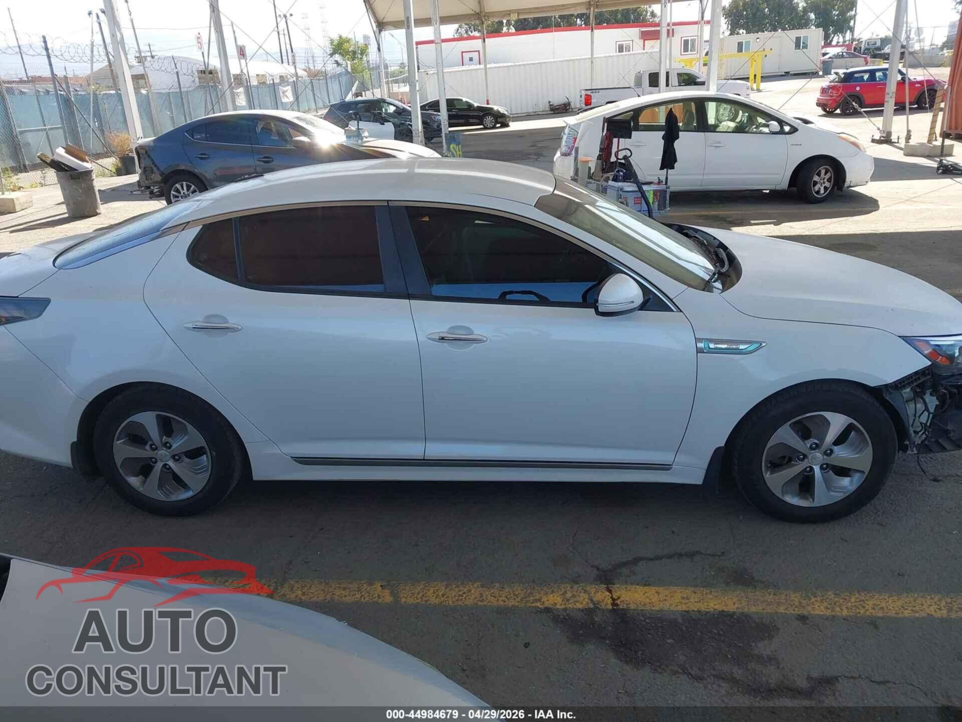 KIA OPTIMA HYBRID 2015 - KNAGM4AD6F5079596