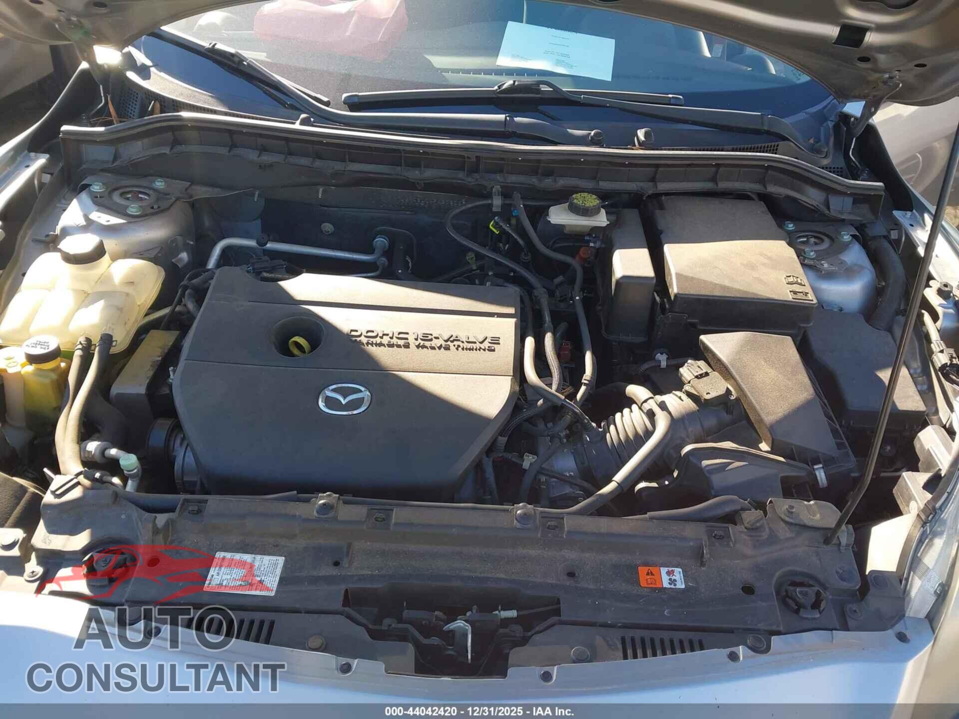 MAZDA MAZDA3 2011 - JM1BL1VFXB1902364