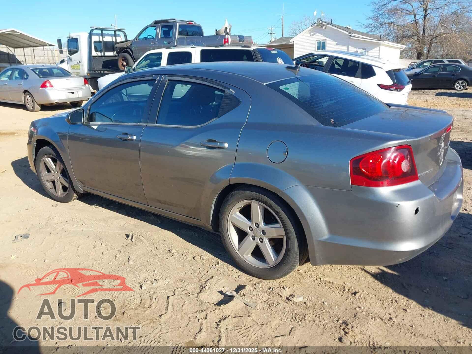 DODGE AVENGER 2013 - 1C3CDZCB6DN707720