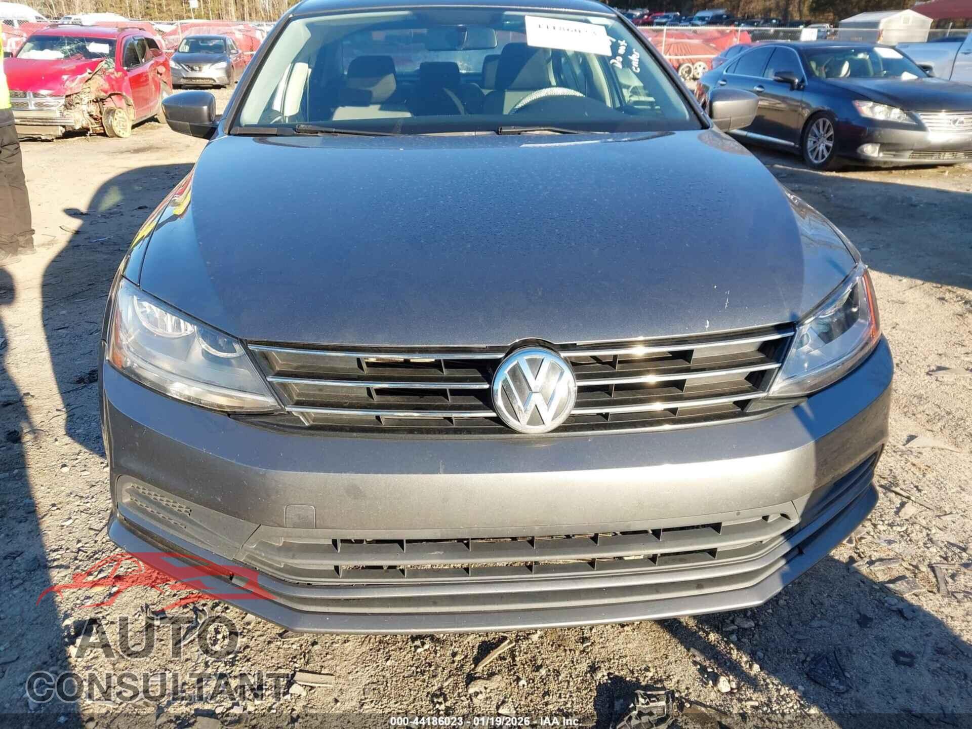 VOLKSWAGEN JETTA 2017 - 3VW2B7AJ5HM404534