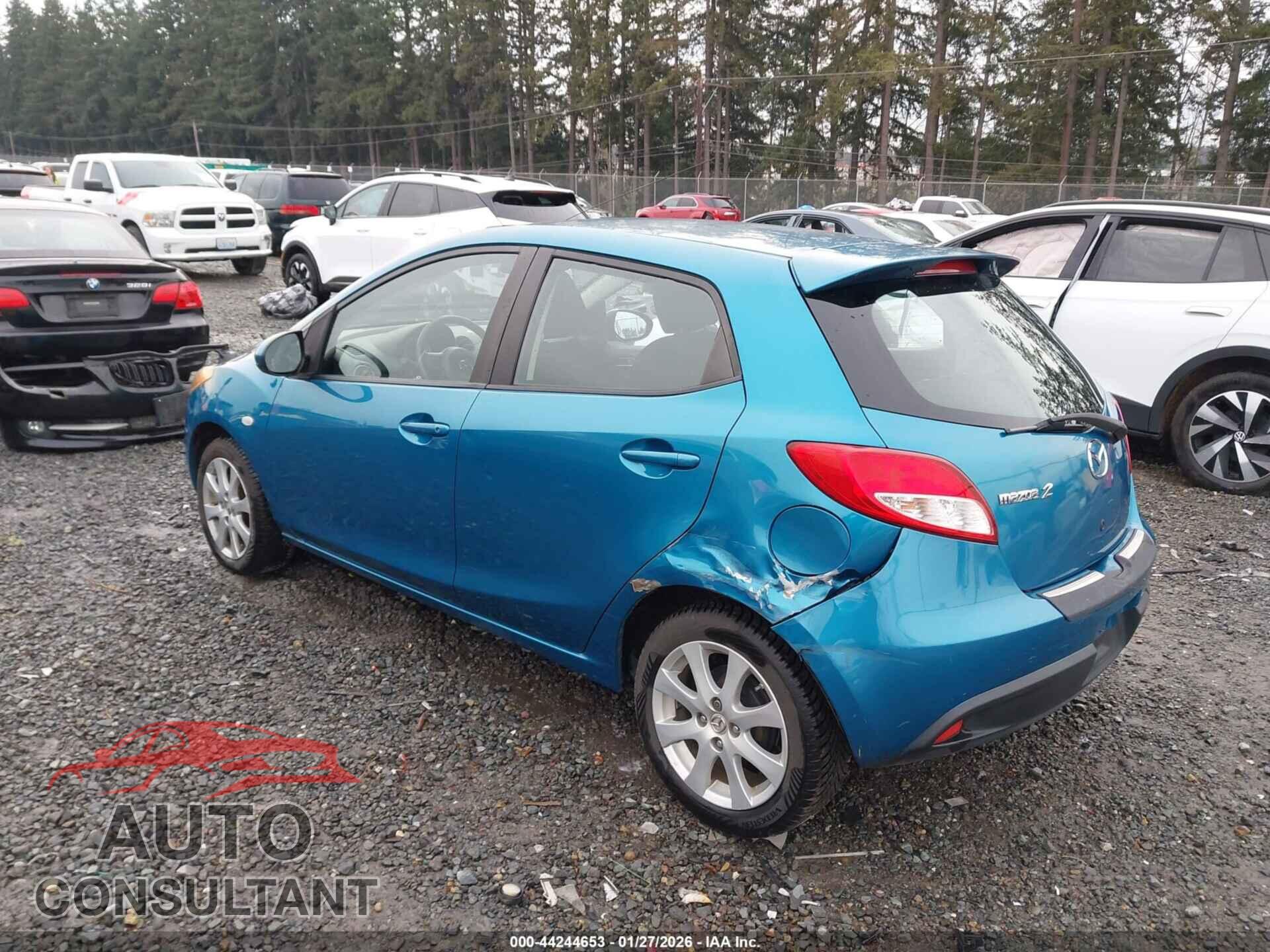 MAZDA MAZDA2 2012 - JM1DE1LZ3C0150384