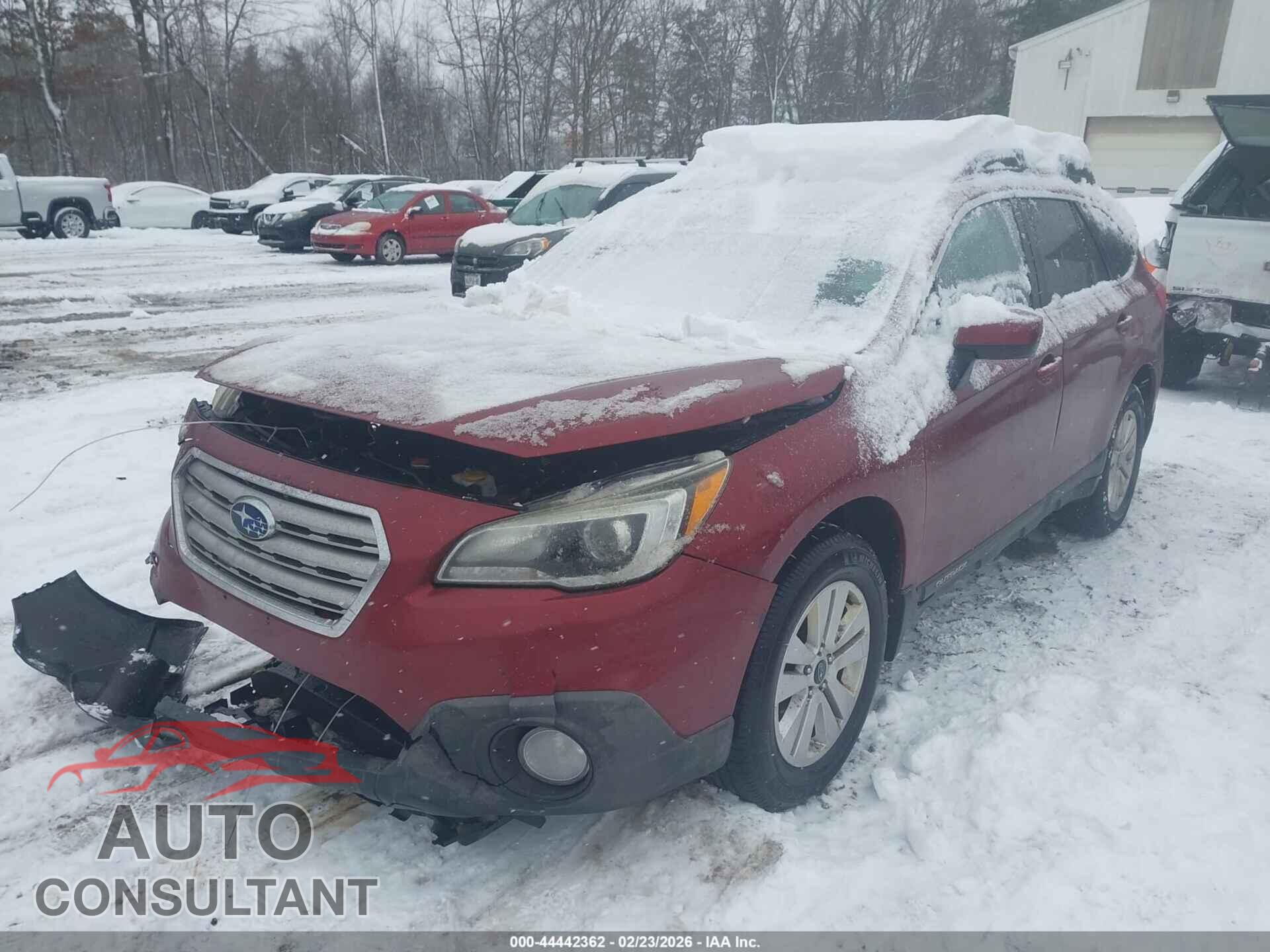 SUBARU OUTBACK 2015 - 4S4BSADC2F3254793