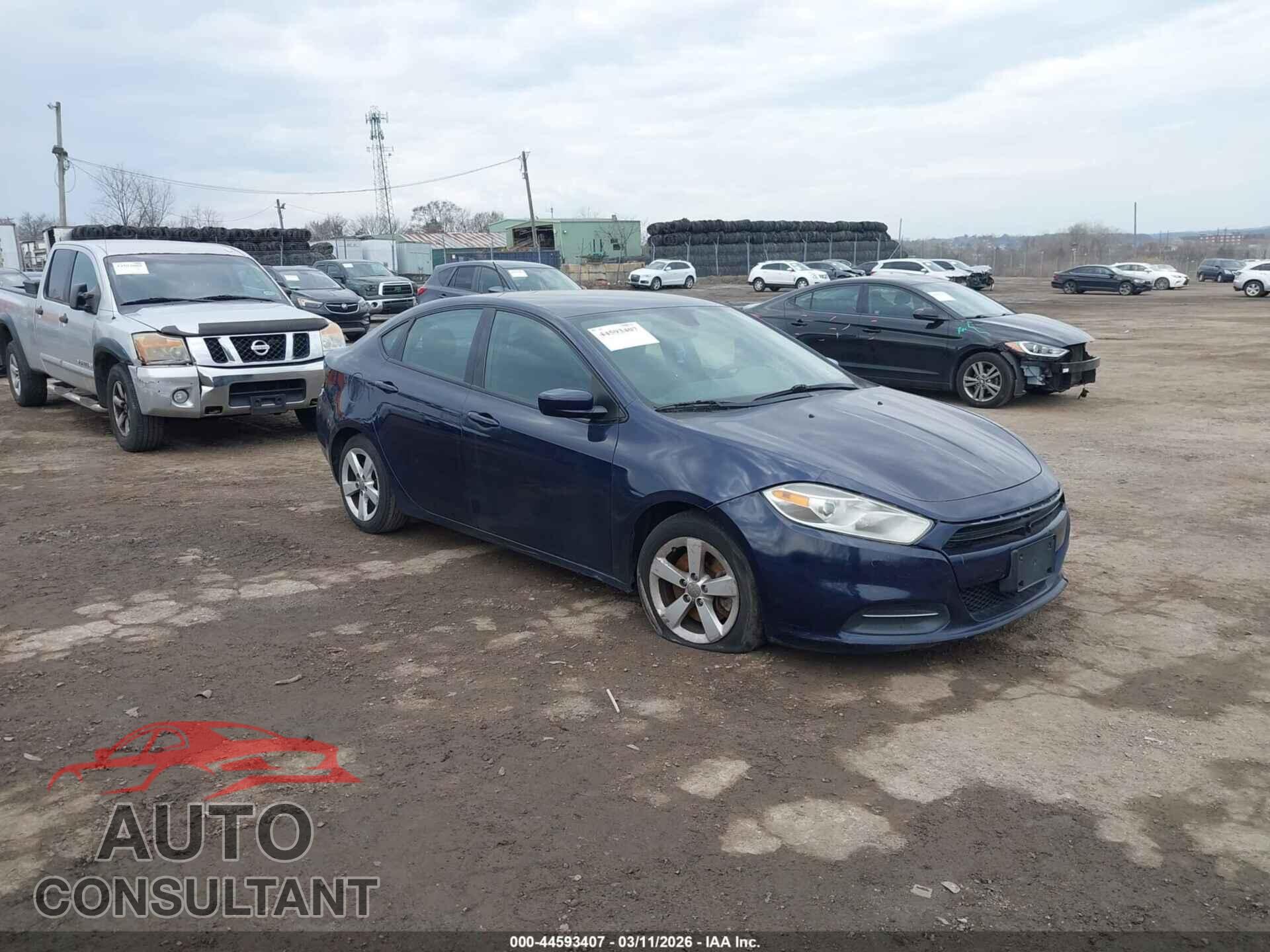 DODGE DART 2016 - 1C3CDFBB8GD538231