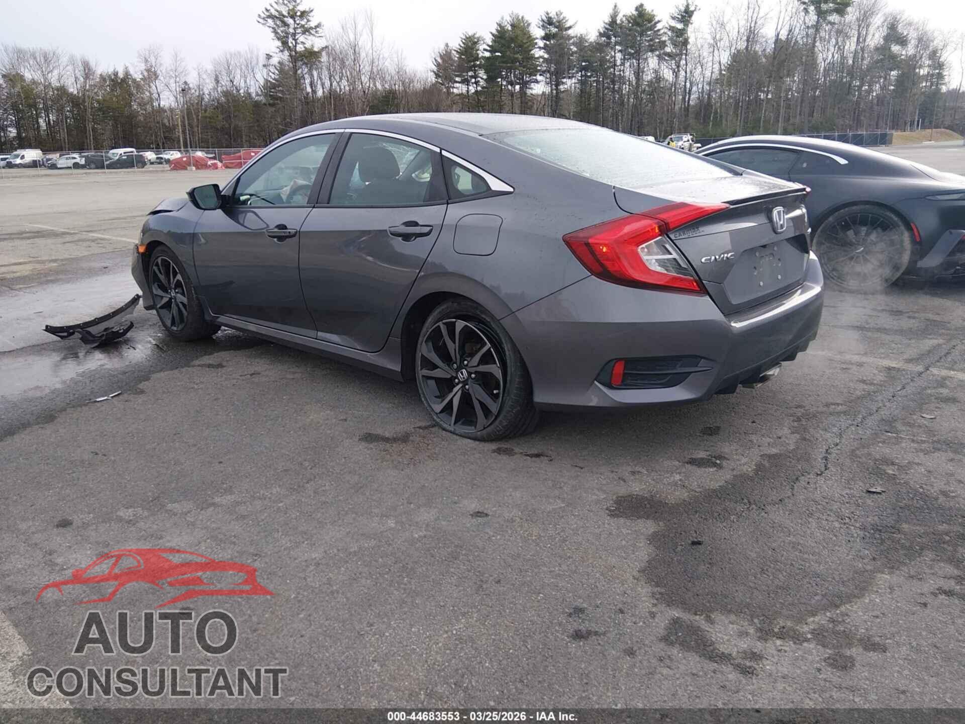 HONDA CIVIC 2019 - 2HGFC2F83KH604023