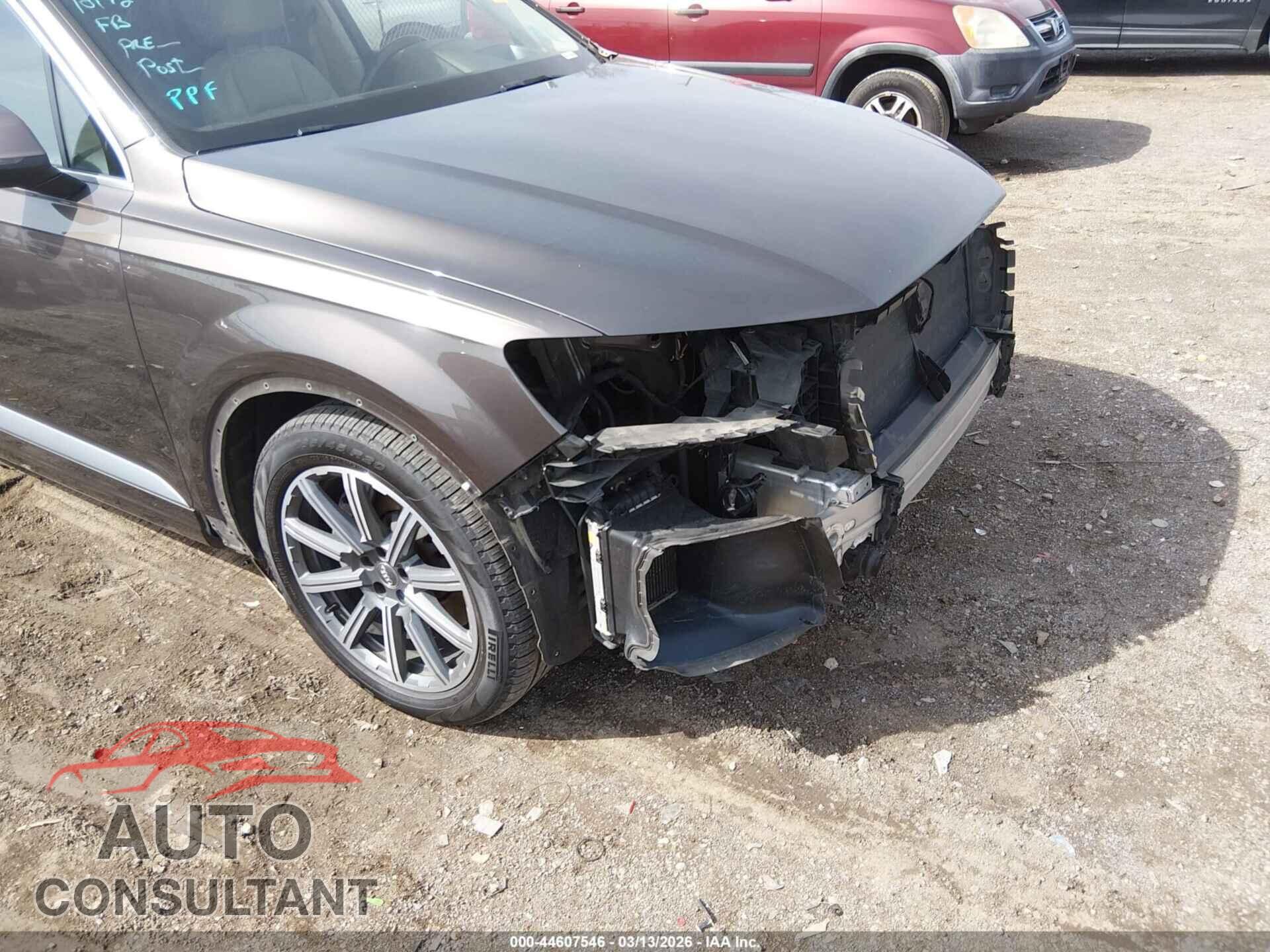 AUDI Q7 2017 - WA1VAAF74HD057829