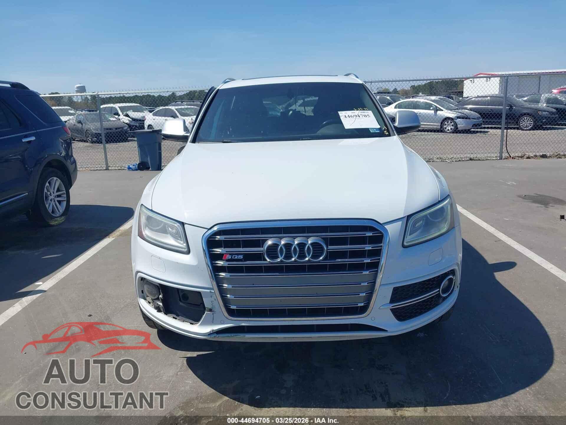 AUDI SQ5 2014 - WA1VGAFP7EA069162