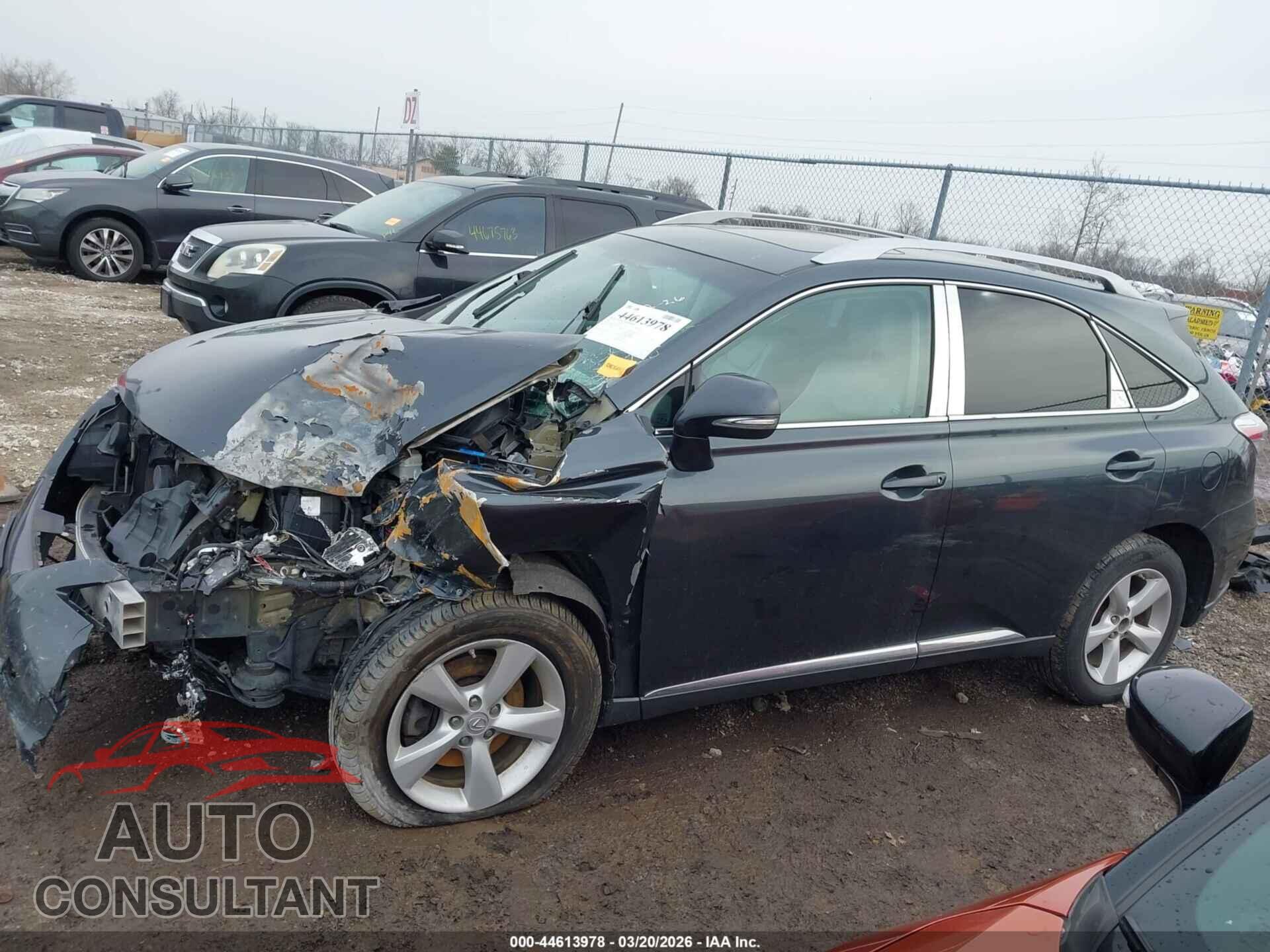 LEXUS RX 350 2011 - 2T2BK1BA1BC118125