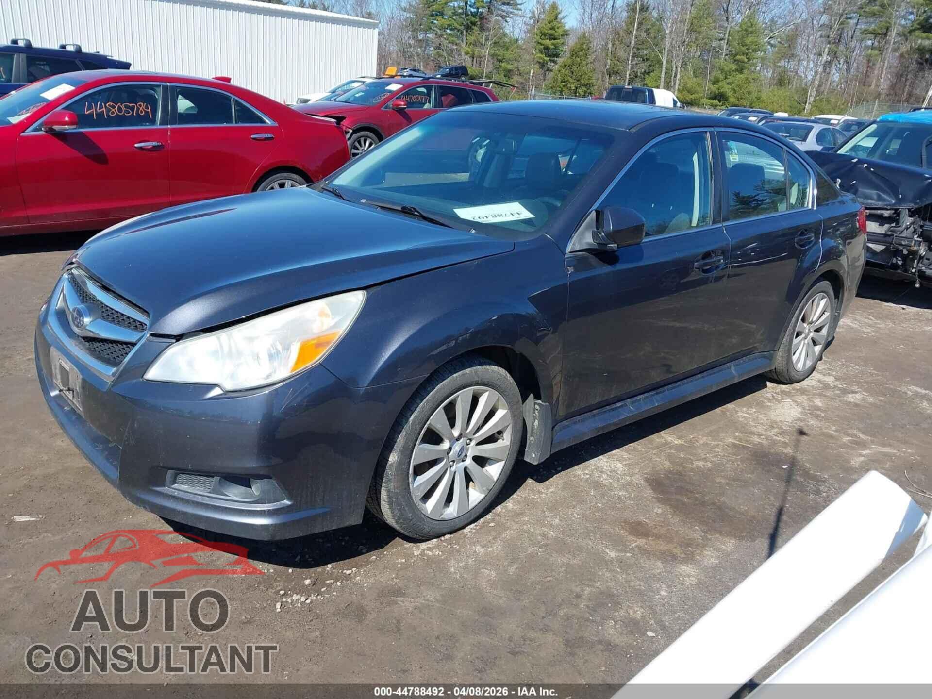 SUBARU LEGACY 2012 - 4S3BMBL61C3024853