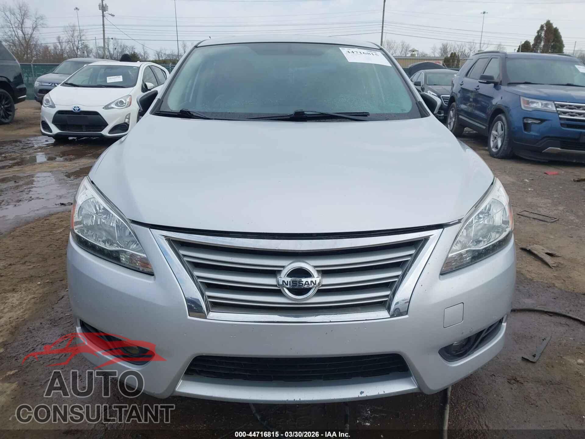 NISSAN SENTRA 2013 - 3N1AB7AP1DL646095