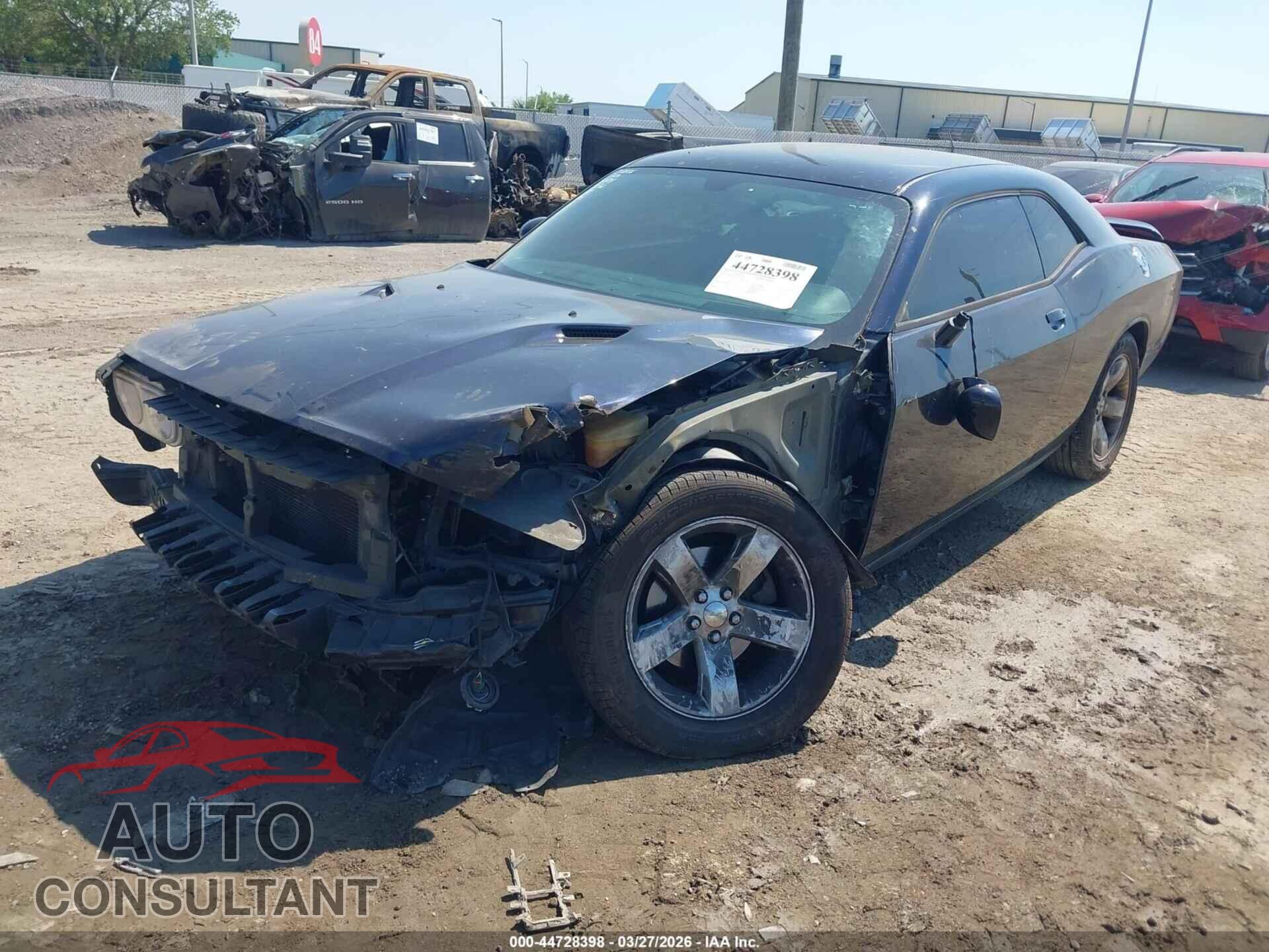 DODGE CHALLENGER 2012 - 2C3CDYAG1CH157956