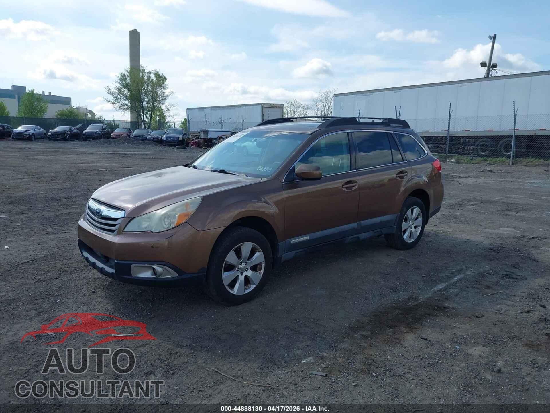 SUBARU OUTBACK 2011 - 4S4BRBKC6B3353020