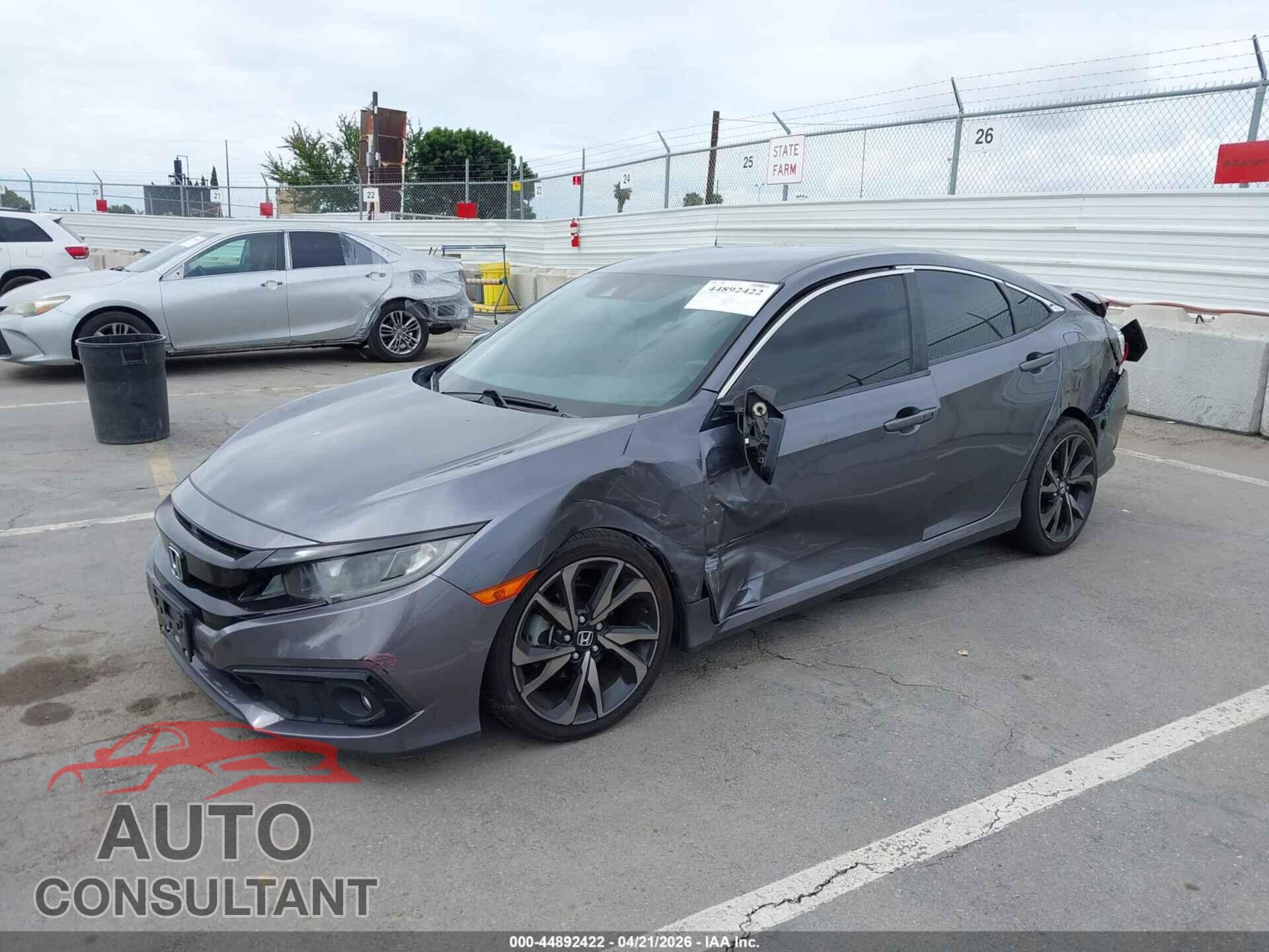 HONDA CIVIC 2020 - 2HGFC2F86LH597666