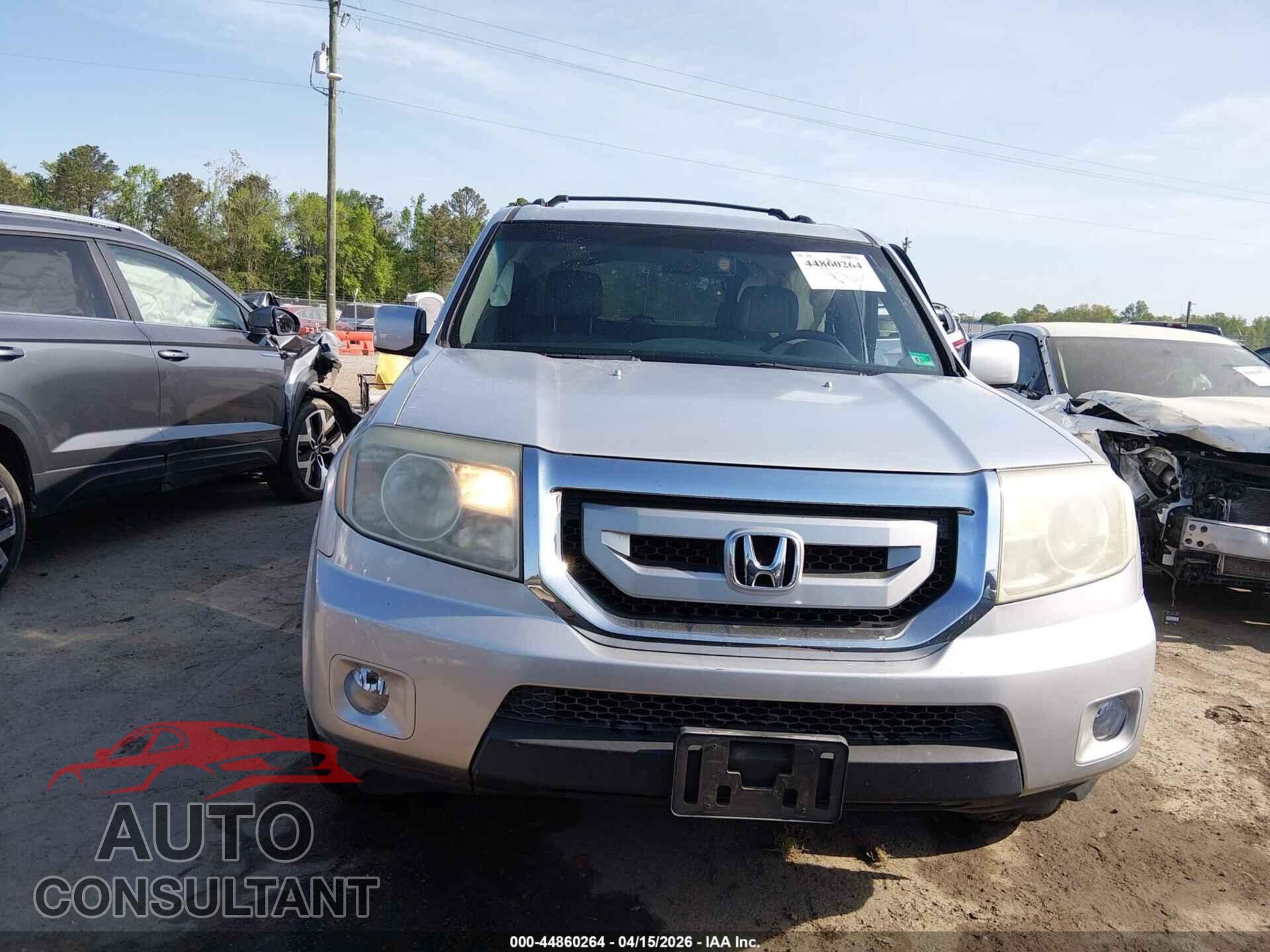HONDA PILOT 2009 - 5FNYF486X9B046404