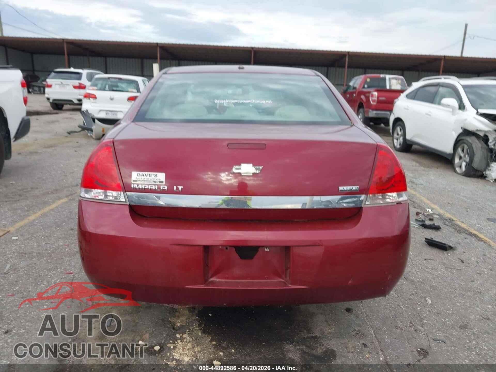 CHEVROLET IMPALA 2009 - 2G1WT57K191282519
