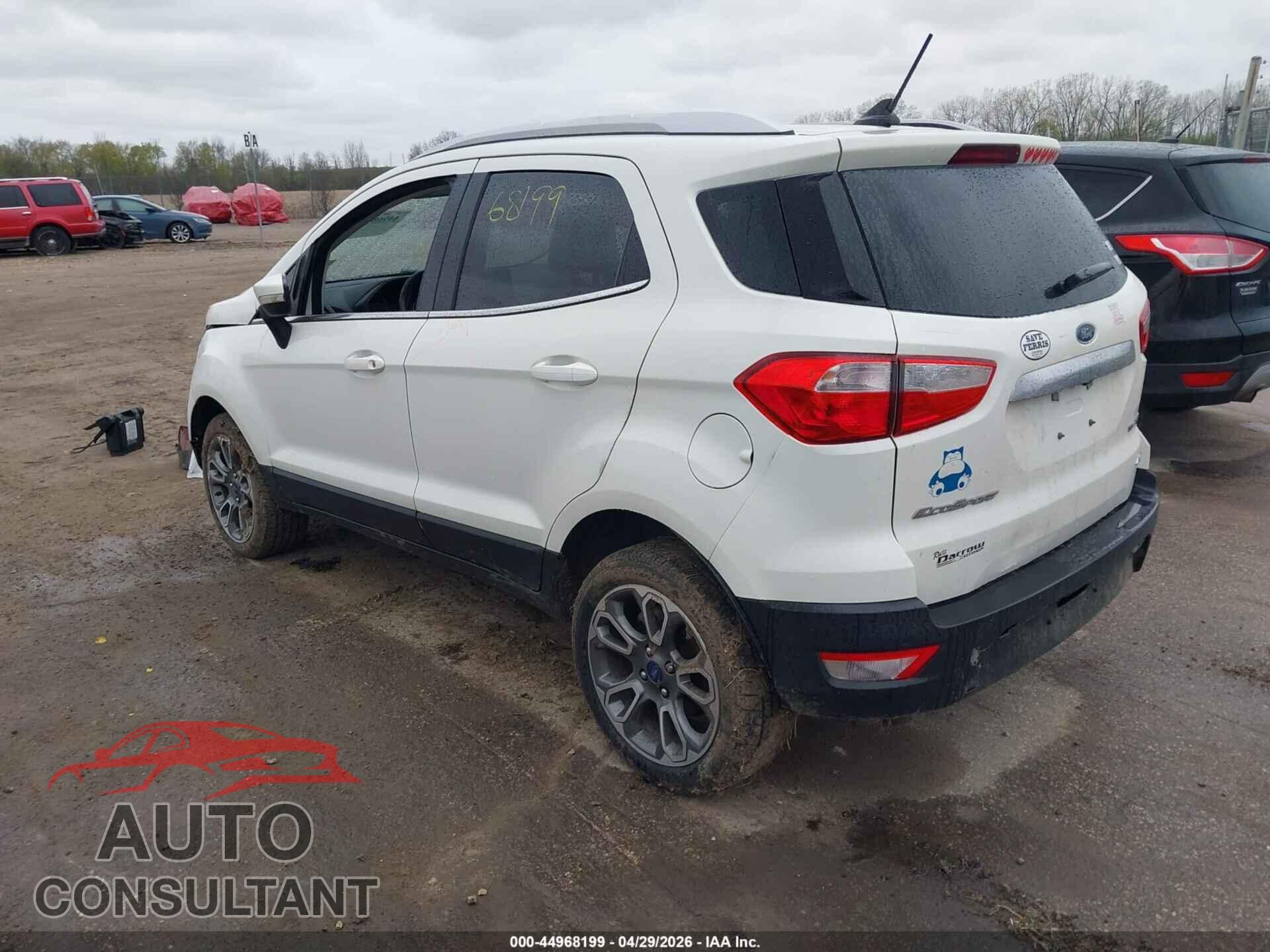 FORD ECOSPORT 2020 - MAJ6S3KL3LC329670