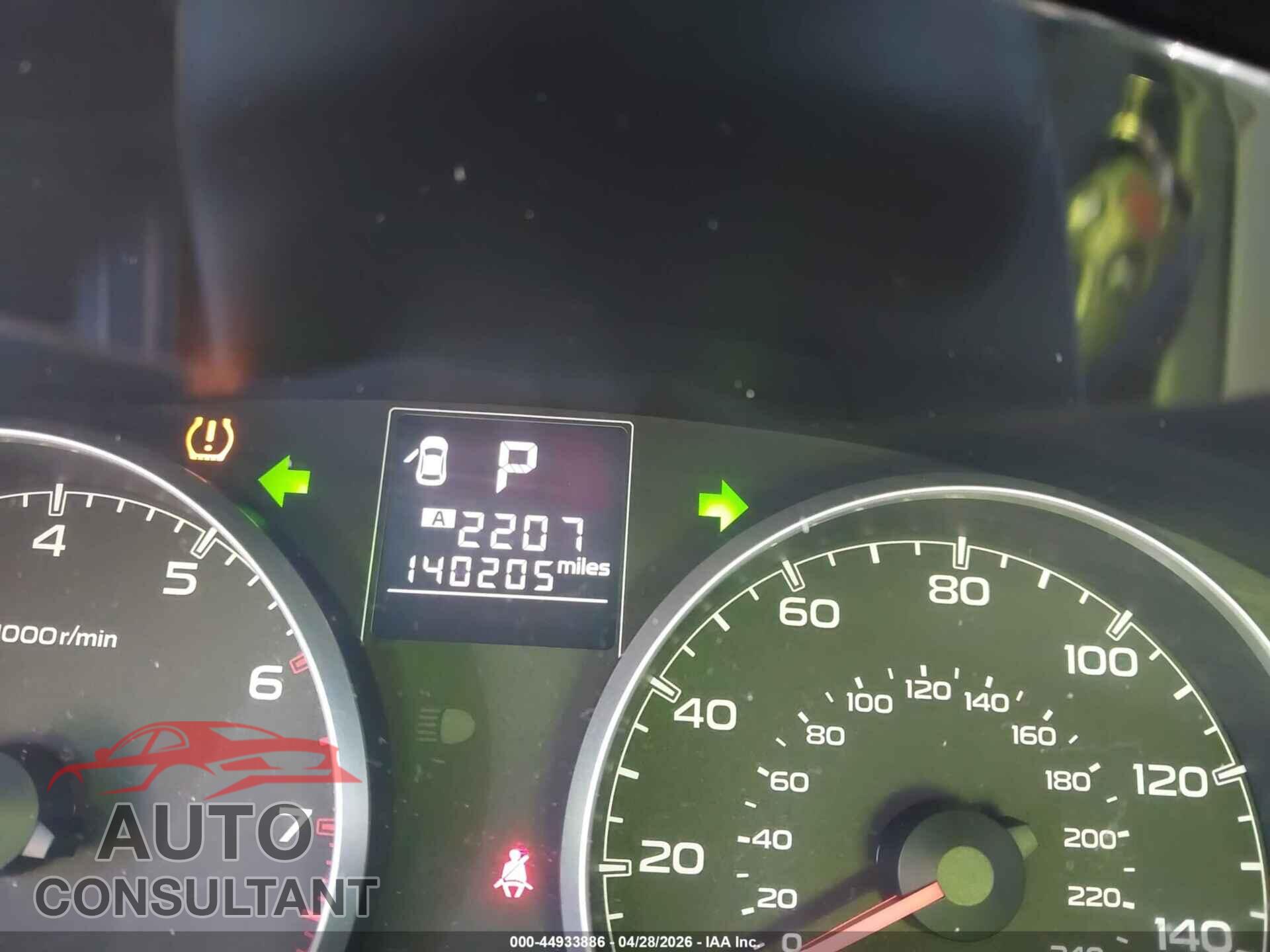 SUBARU OUTBACK 2014 - 4S4BRBCC9E3274332