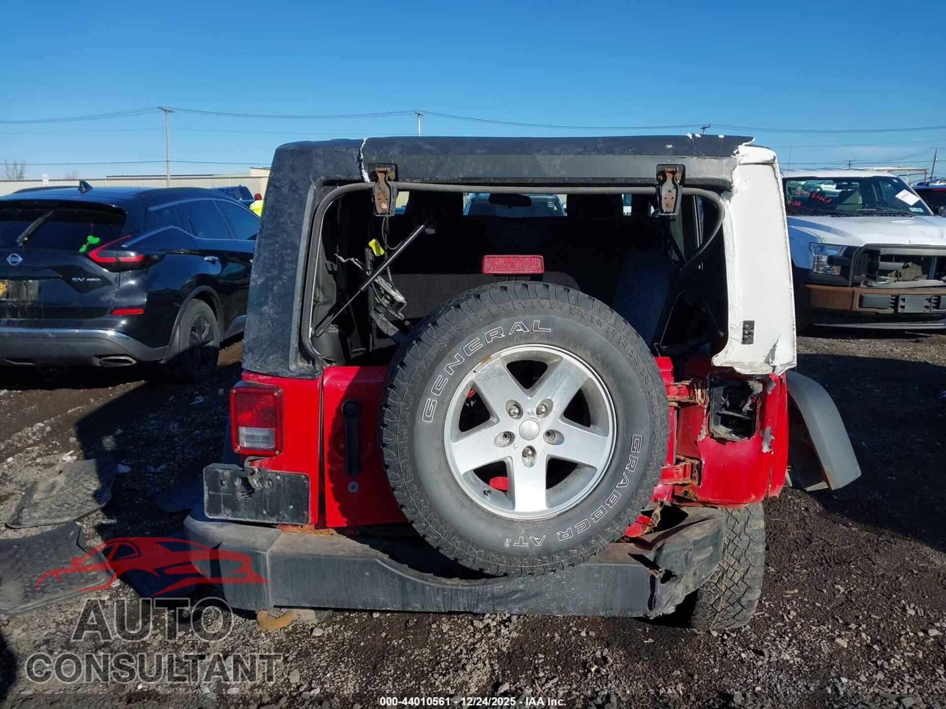 JEEP WRANGLER 2012 - 1C4AJWAG3CL277843