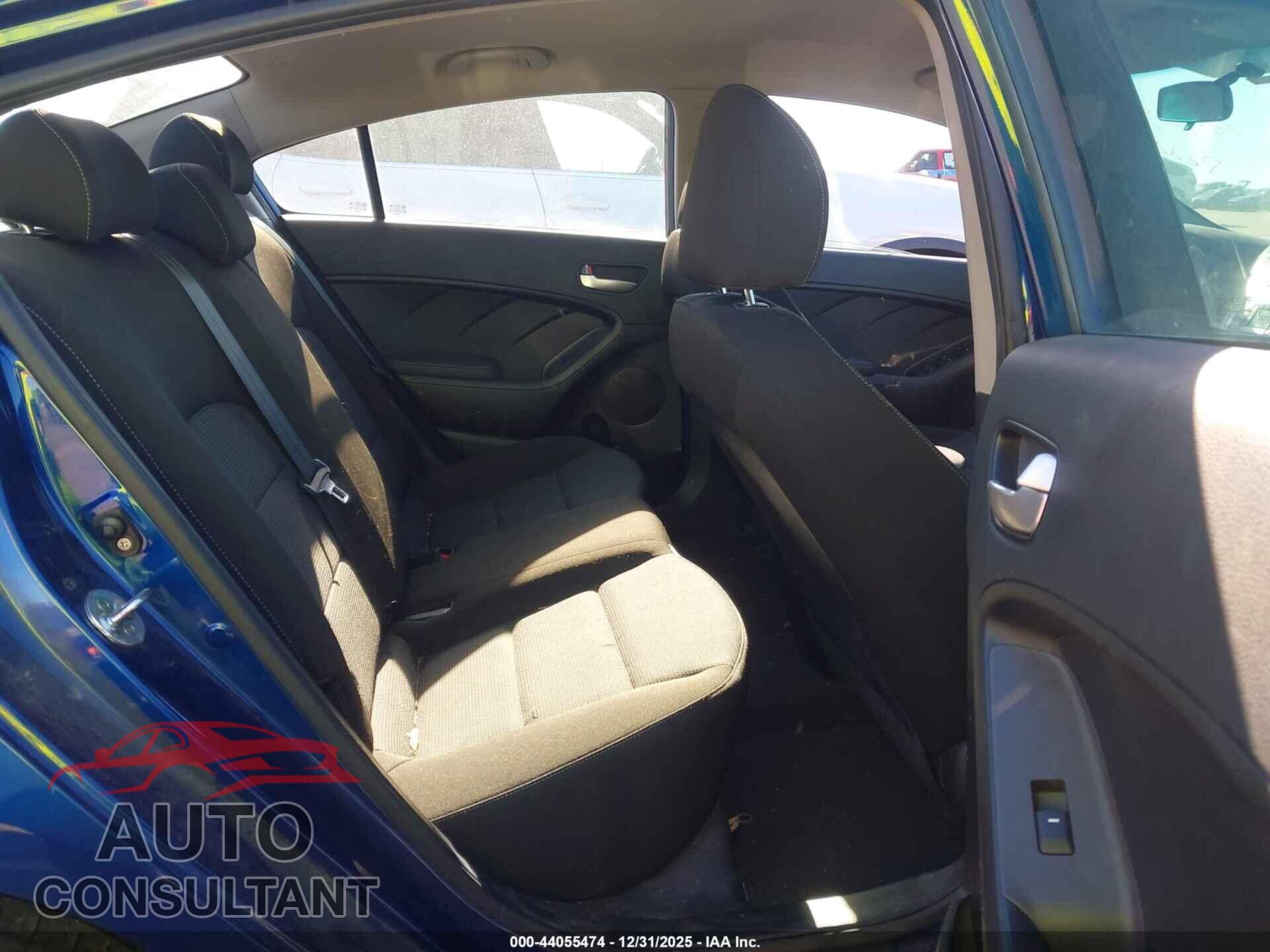 KIA FORTE 2017 - 3KPFK4A78HE149217