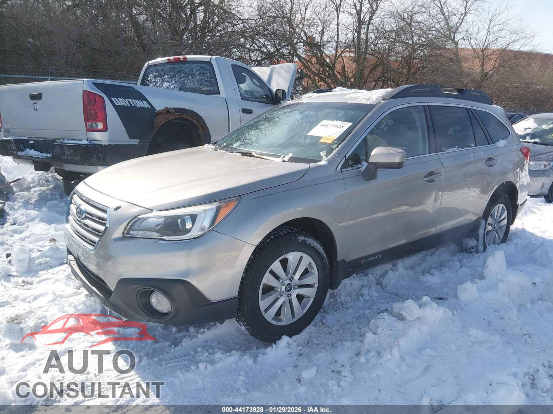 SUBARU OUTBACK 2016 - 4S4BSBCC8G3352493
