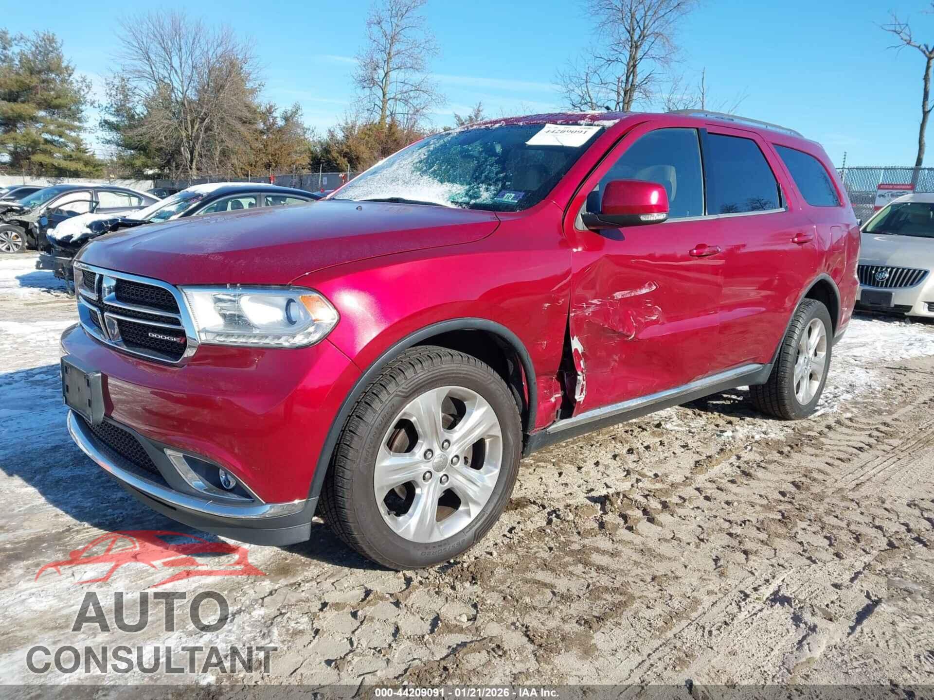 DODGE DURANGO 2014 - 1C4RDJDG9EC278619