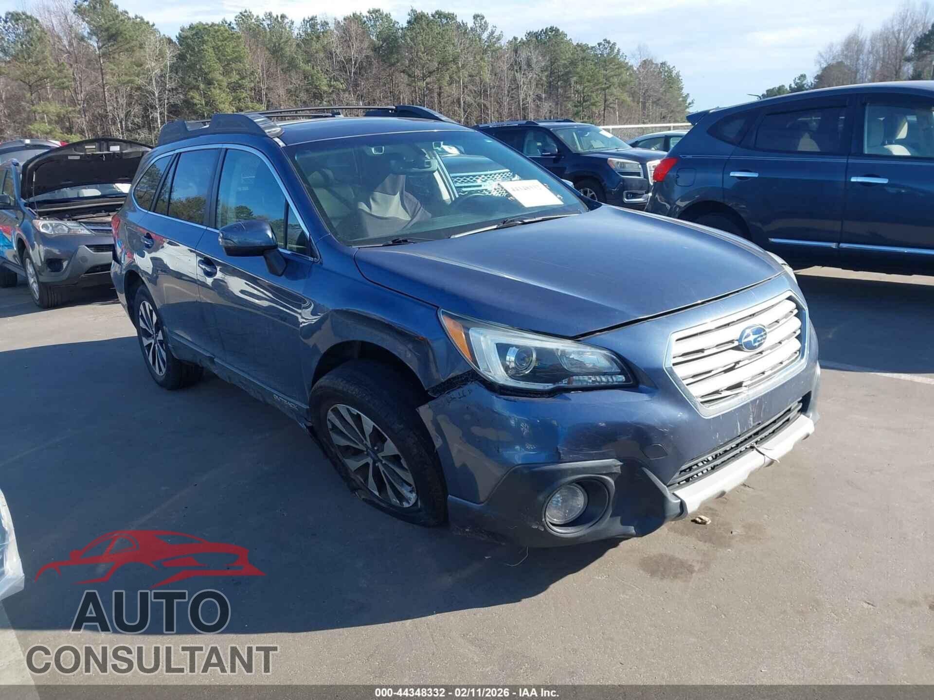 SUBARU OUTBACK 2017 - 4S4BSANC6H3224245