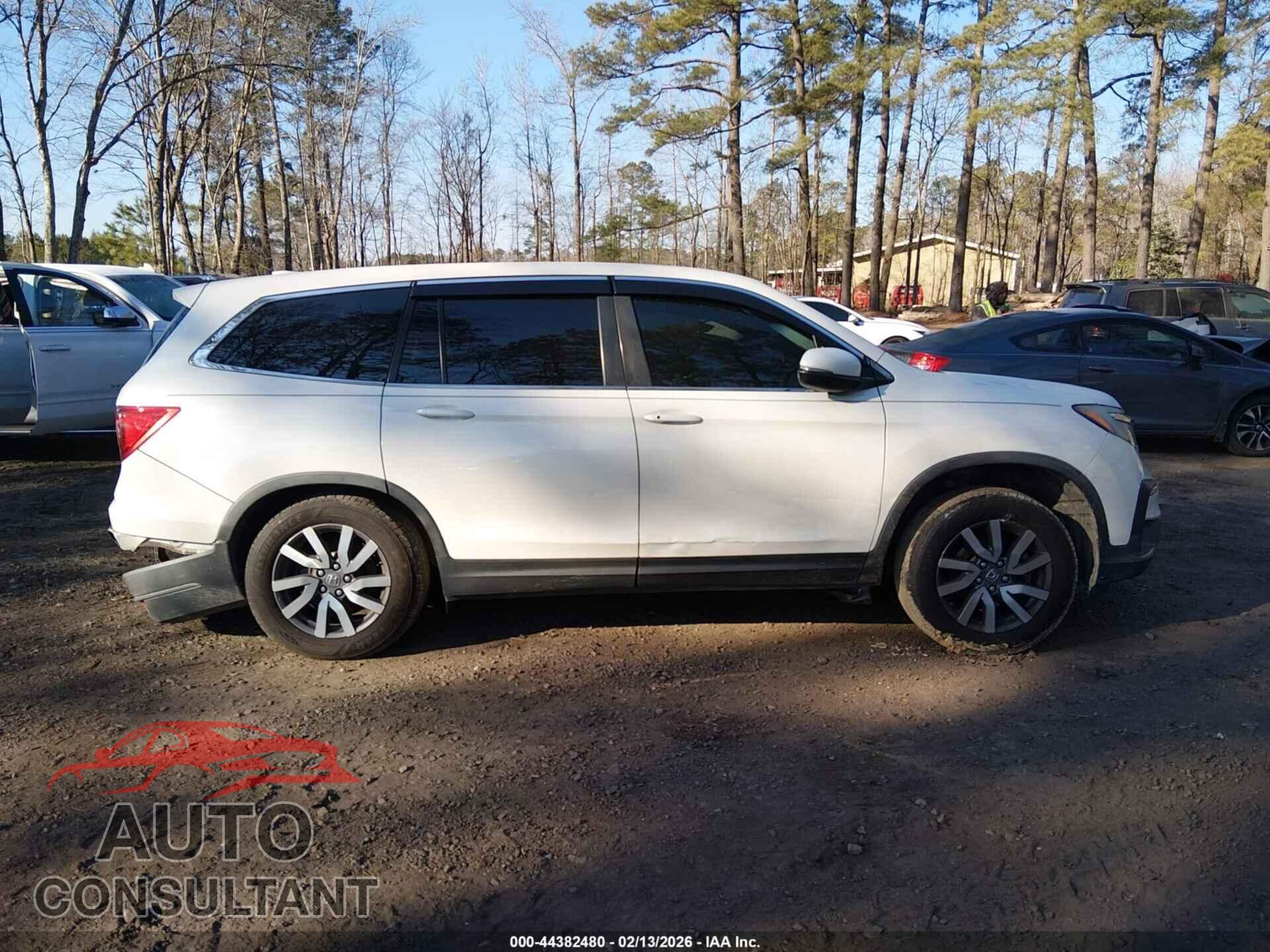 HONDA PILOT 2019 - 5FNYF6H53KB006545