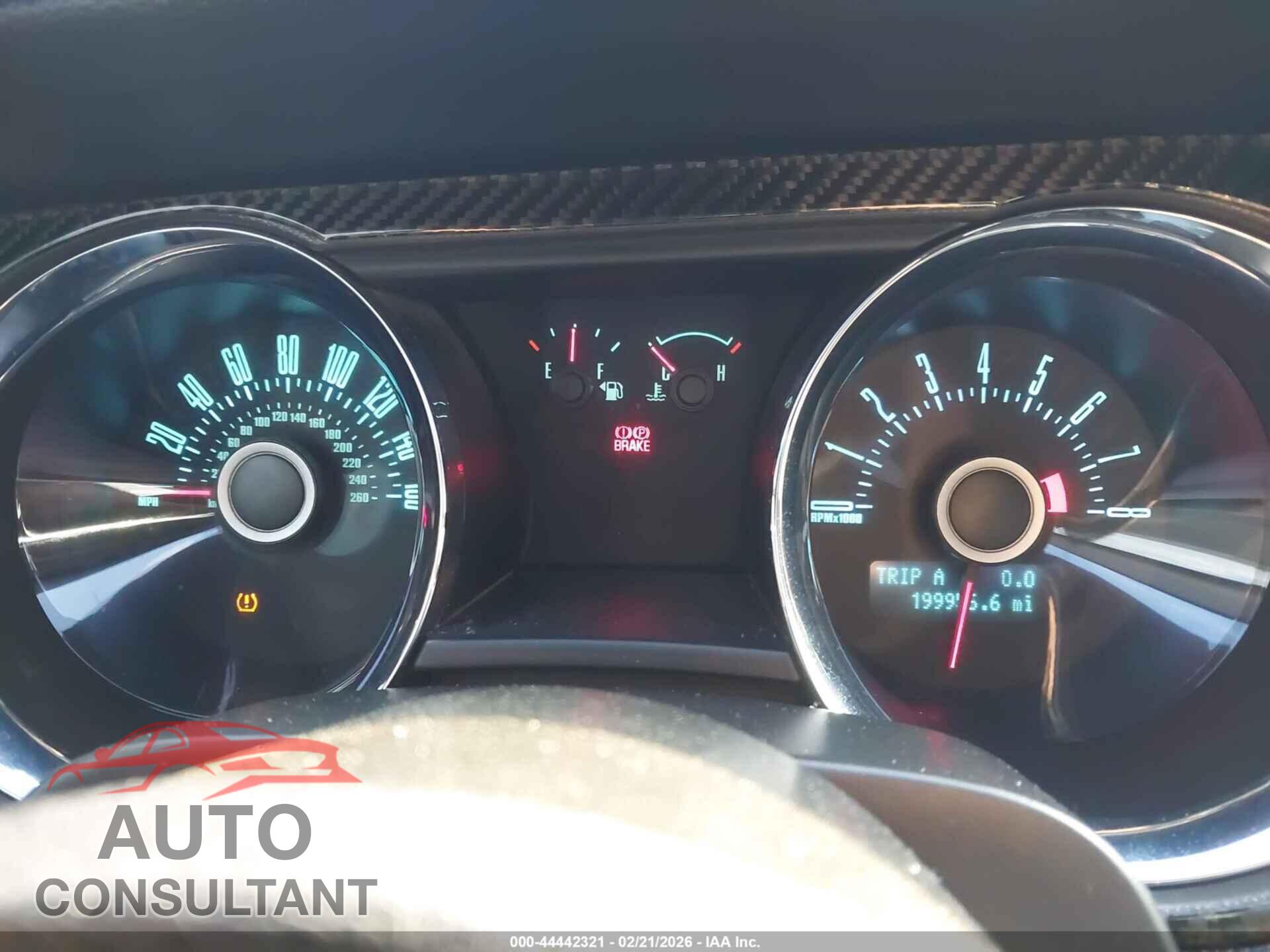 FORD MUSTANG 2013 - 1ZVBP8AMXD5260058
