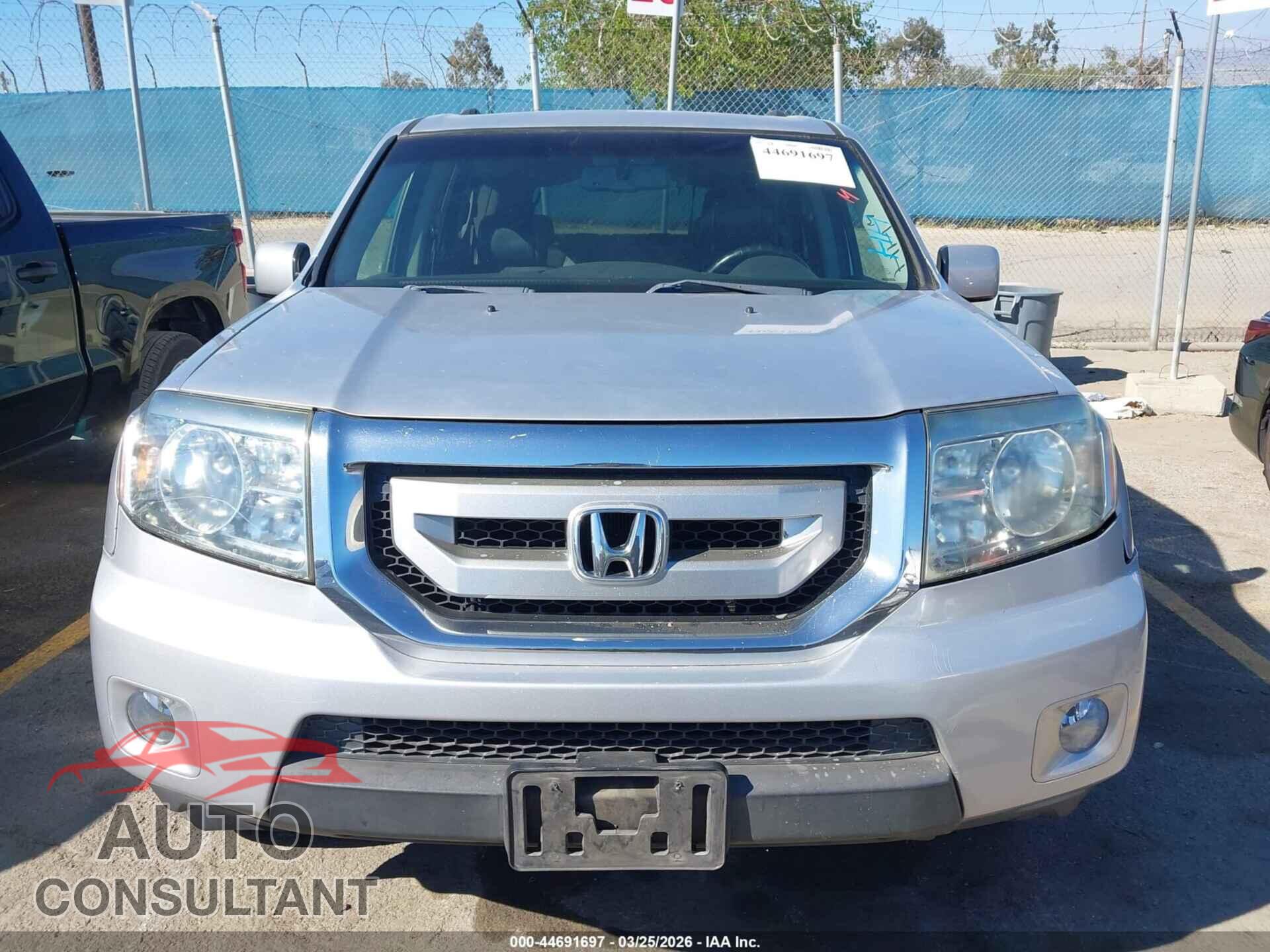 HONDA PILOT 2010 - 5FNYF3H53AB004789