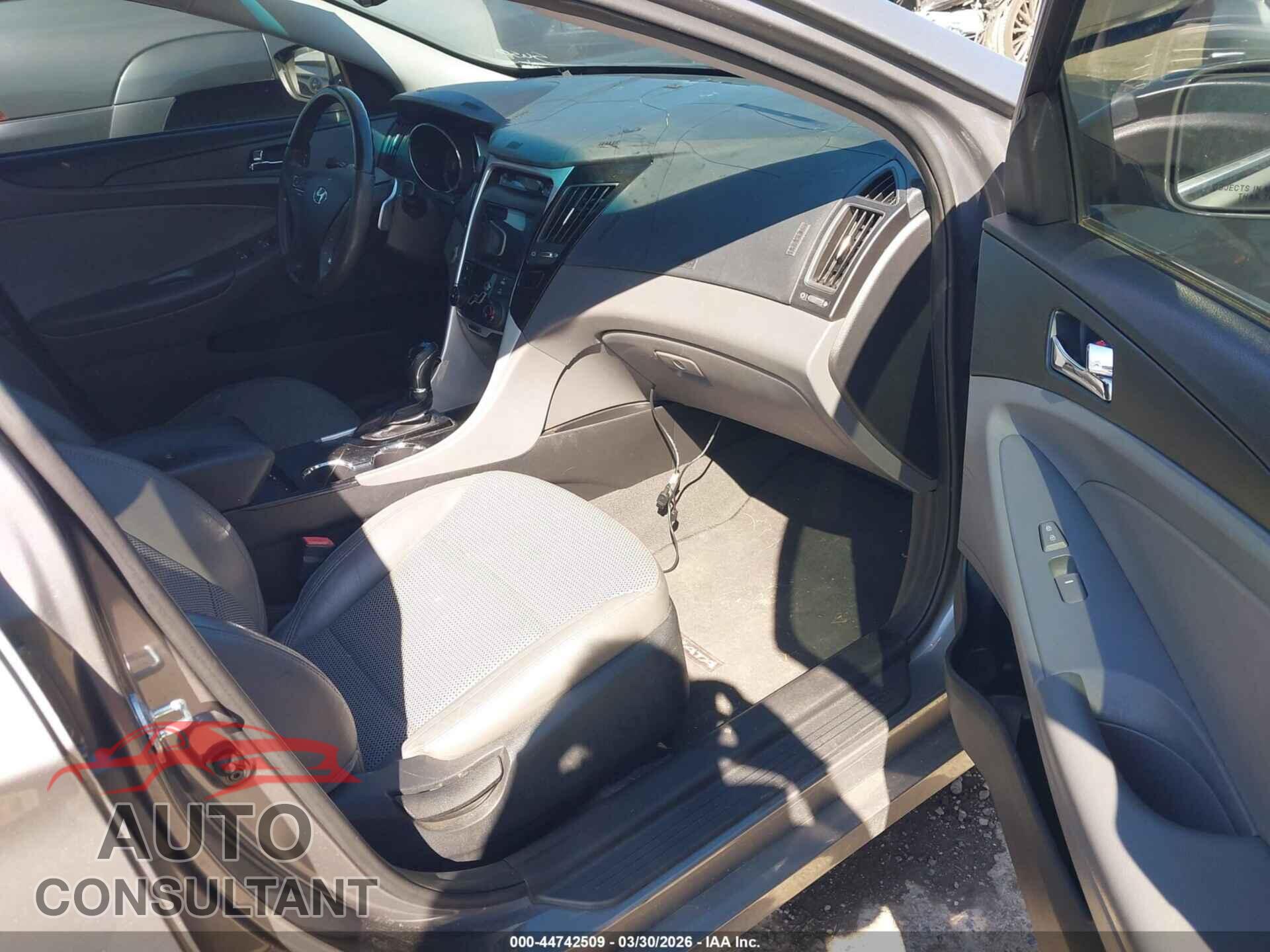 HYUNDAI SONATA 2012 - 5NPEC4AC8CH498873