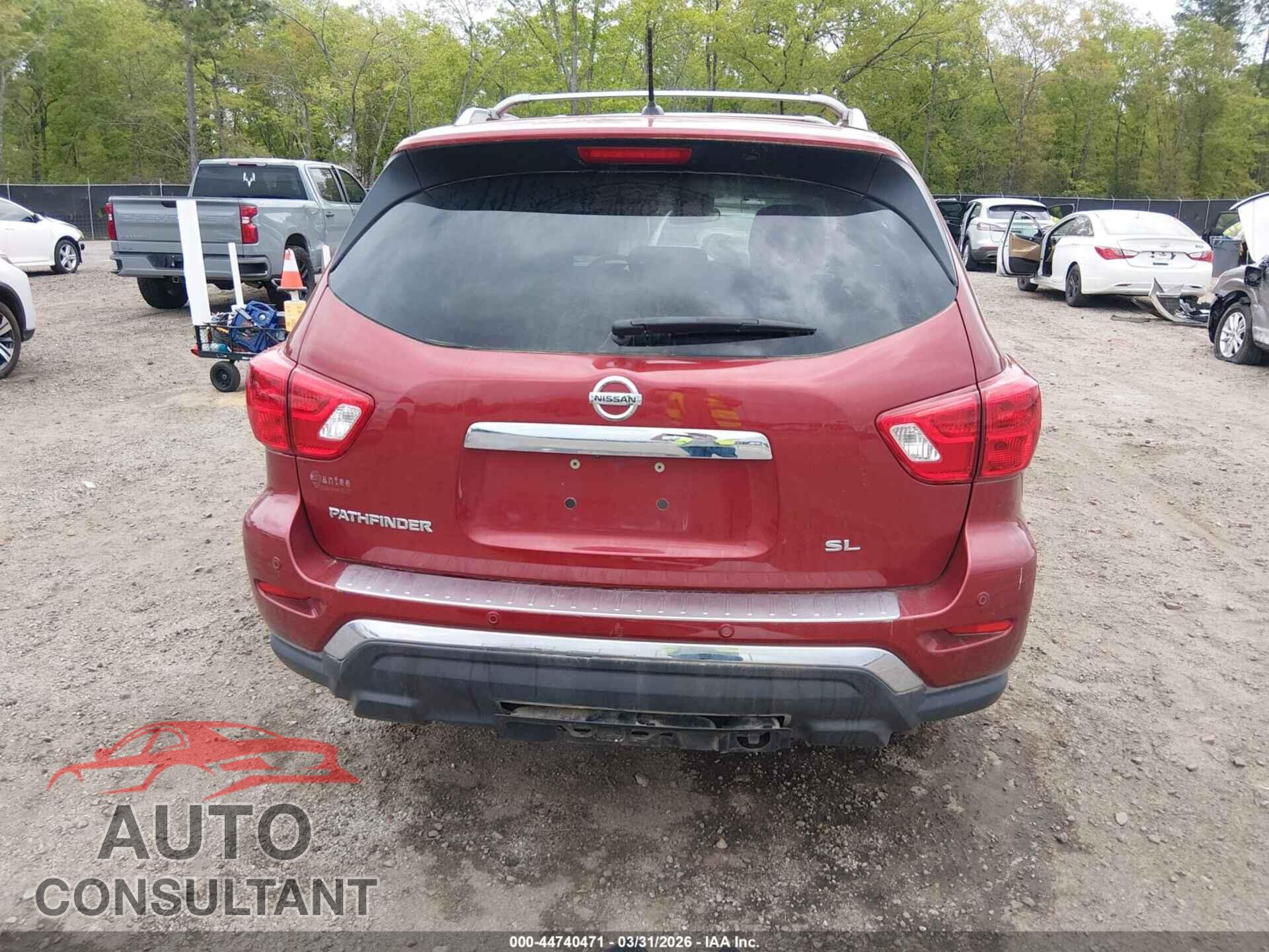 NISSAN PATHFINDER 2017 - 5N1DR2MN6HC910007