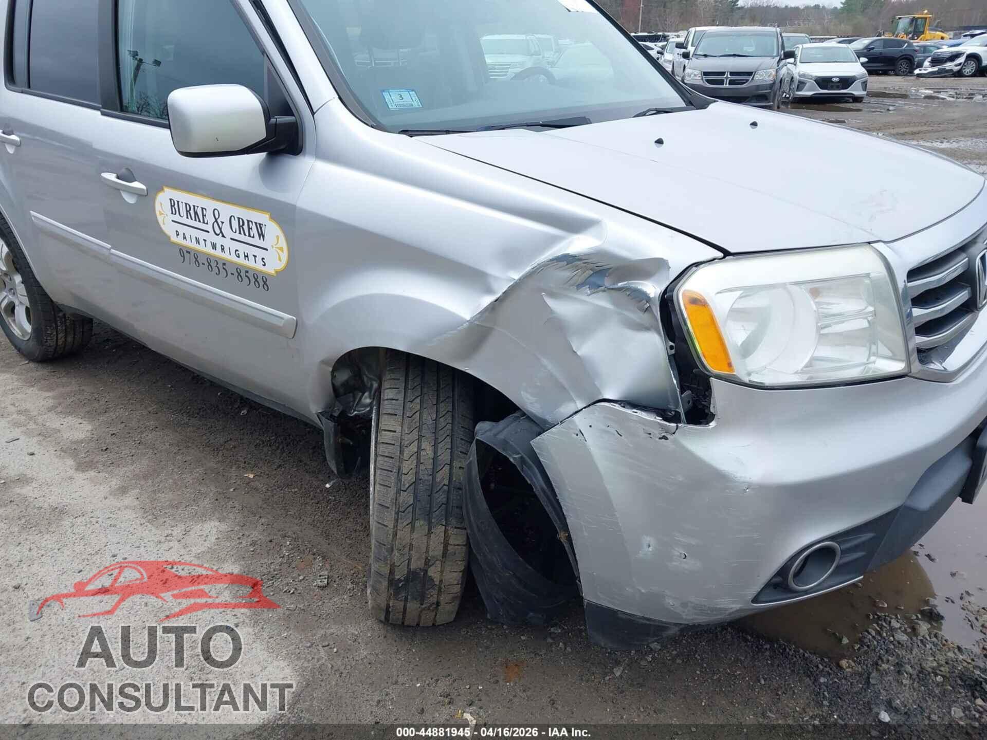 HONDA PILOT 2015 - 5FNYF4H54FB046837
