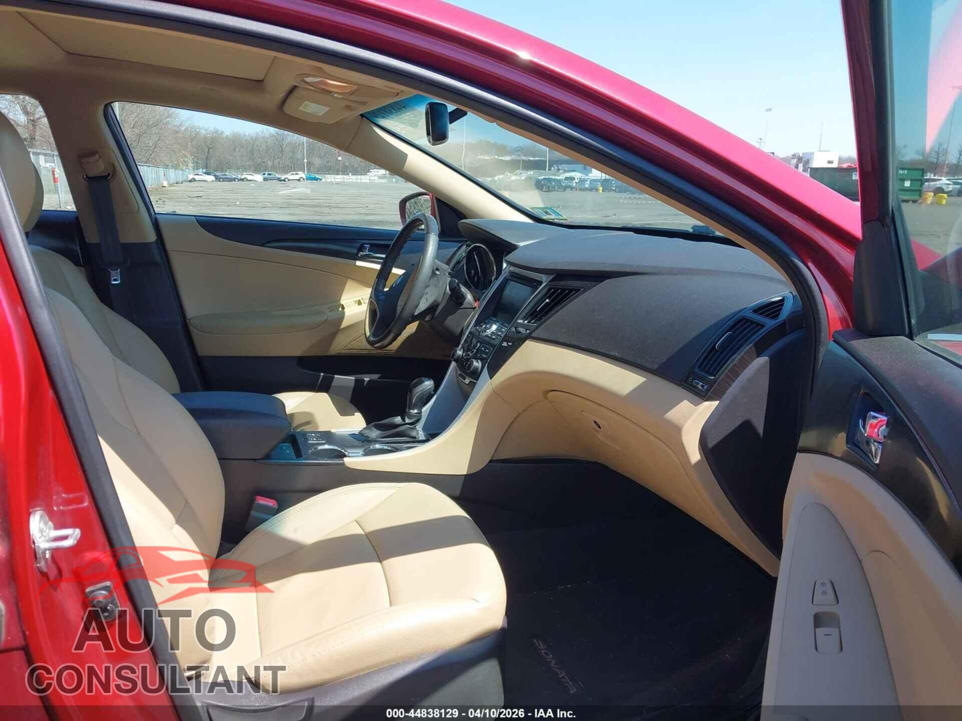 HYUNDAI SONATA 2012 - 5NPEC4AC8CH491941