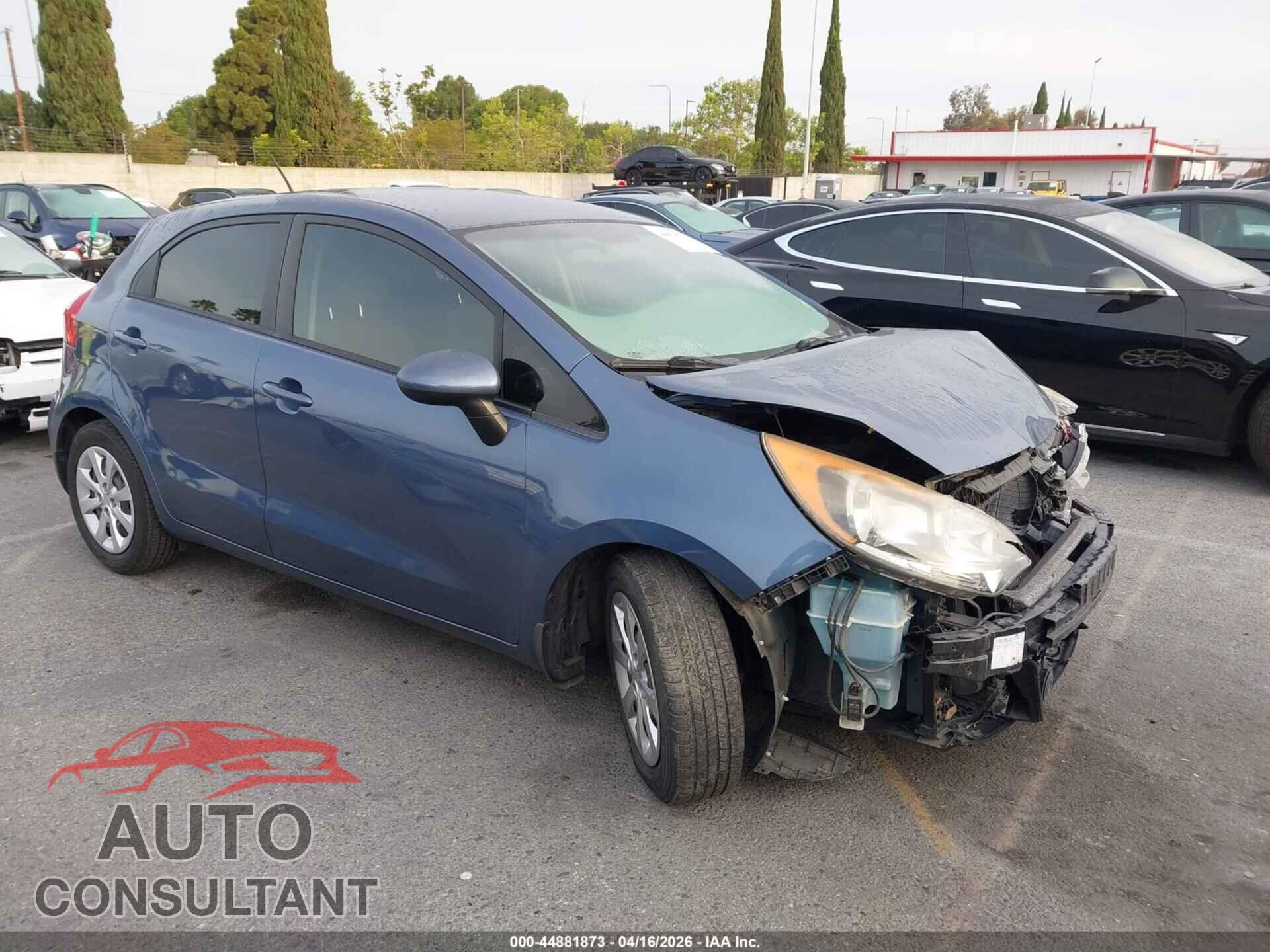 KIA RIO 2016 - KNADM5A35G6647137