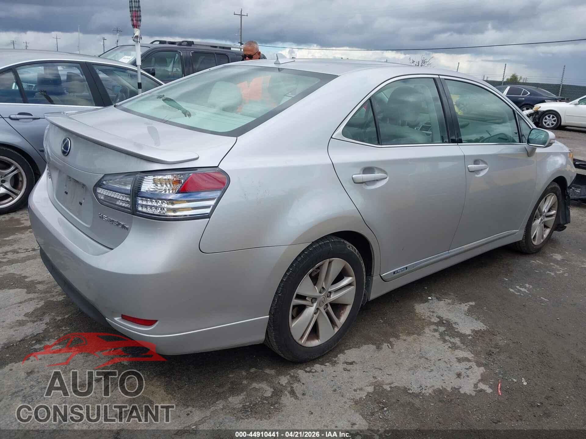 LEXUS HS 250H 2010 - JTHBB1BA1A2002813