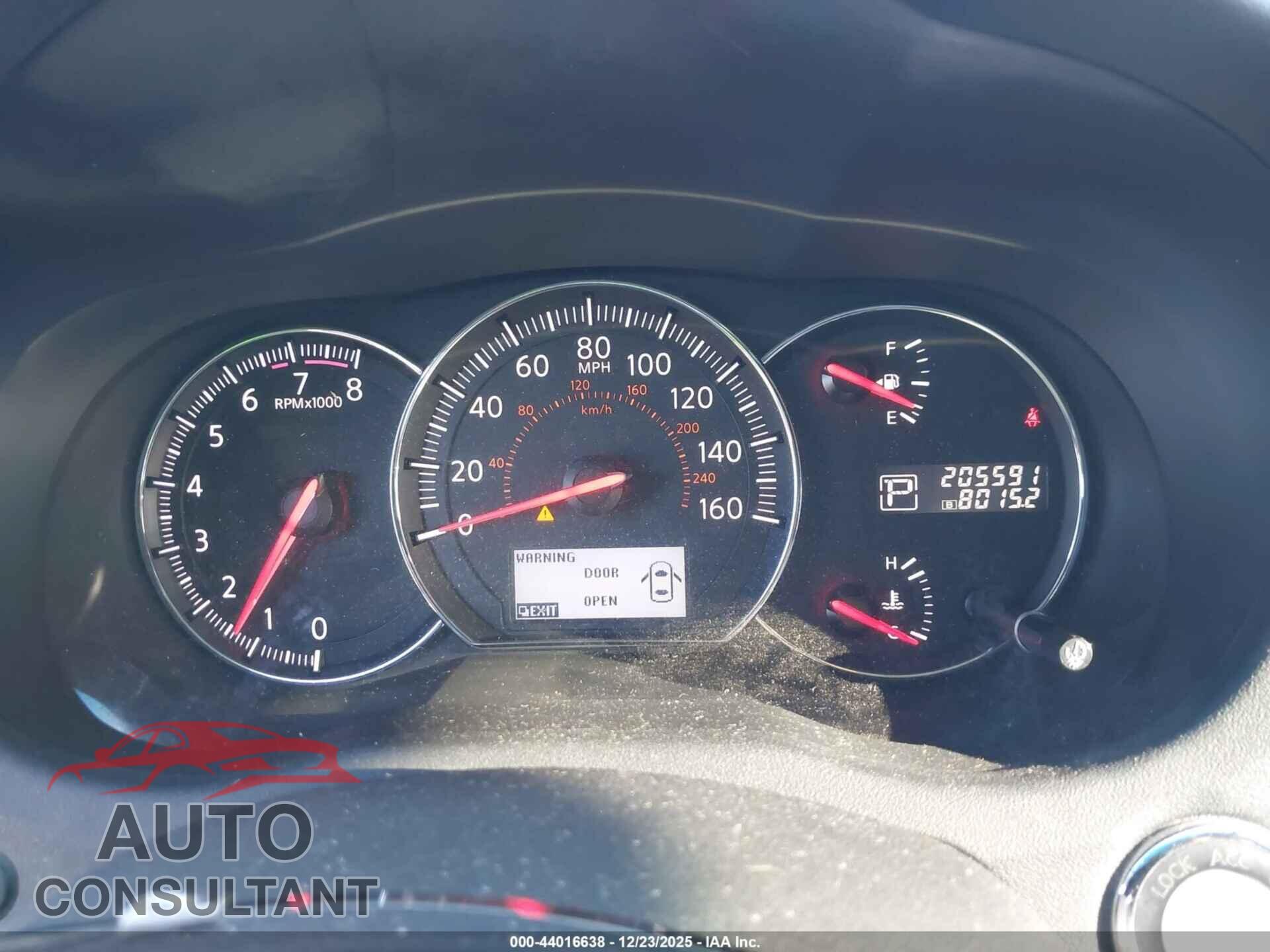 NISSAN MAXIMA 2012 - 1N4AA5AP5CC802966