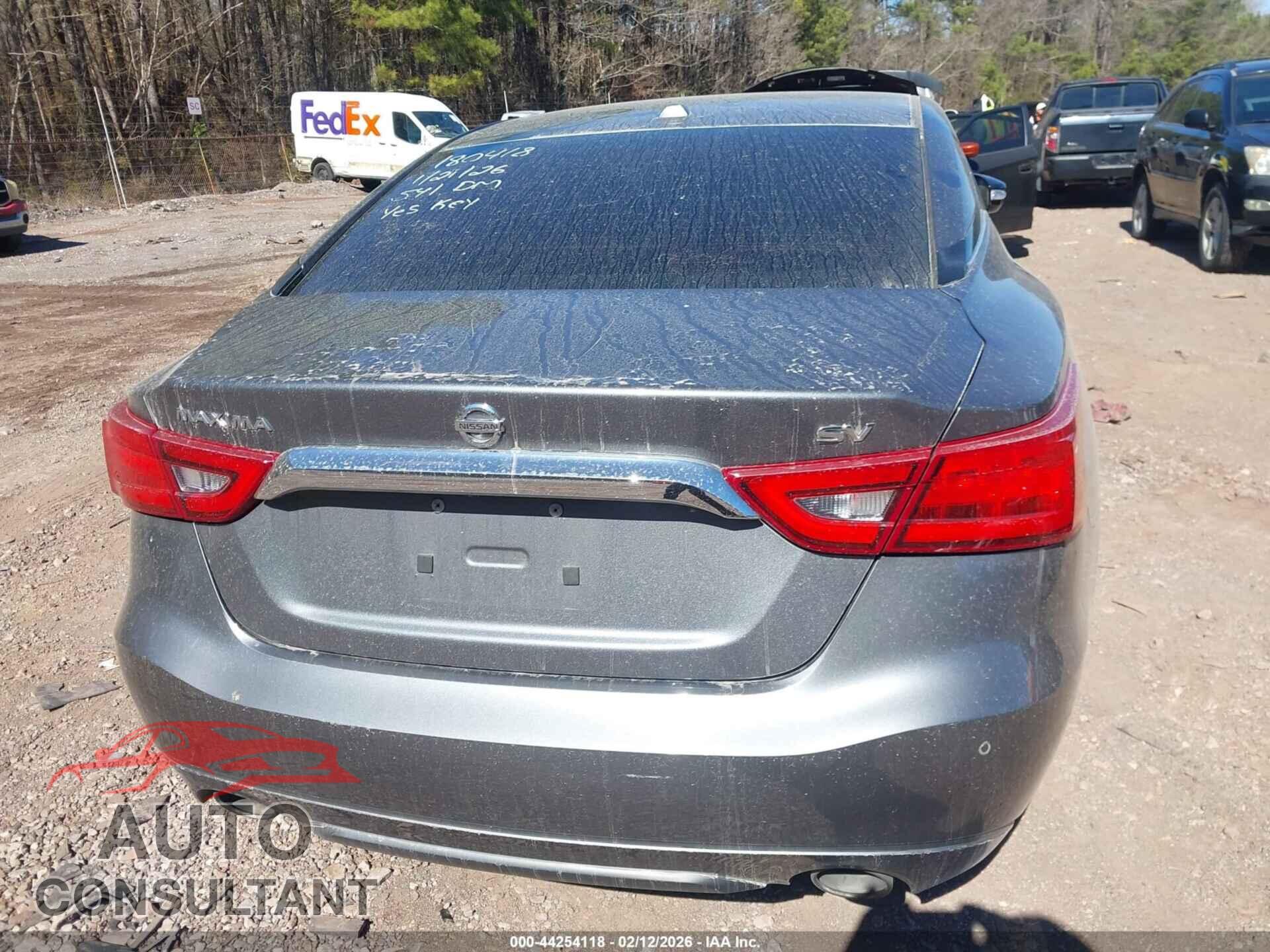 NISSAN MAXIMA 2017 - 1N4AA6AP1HC377078