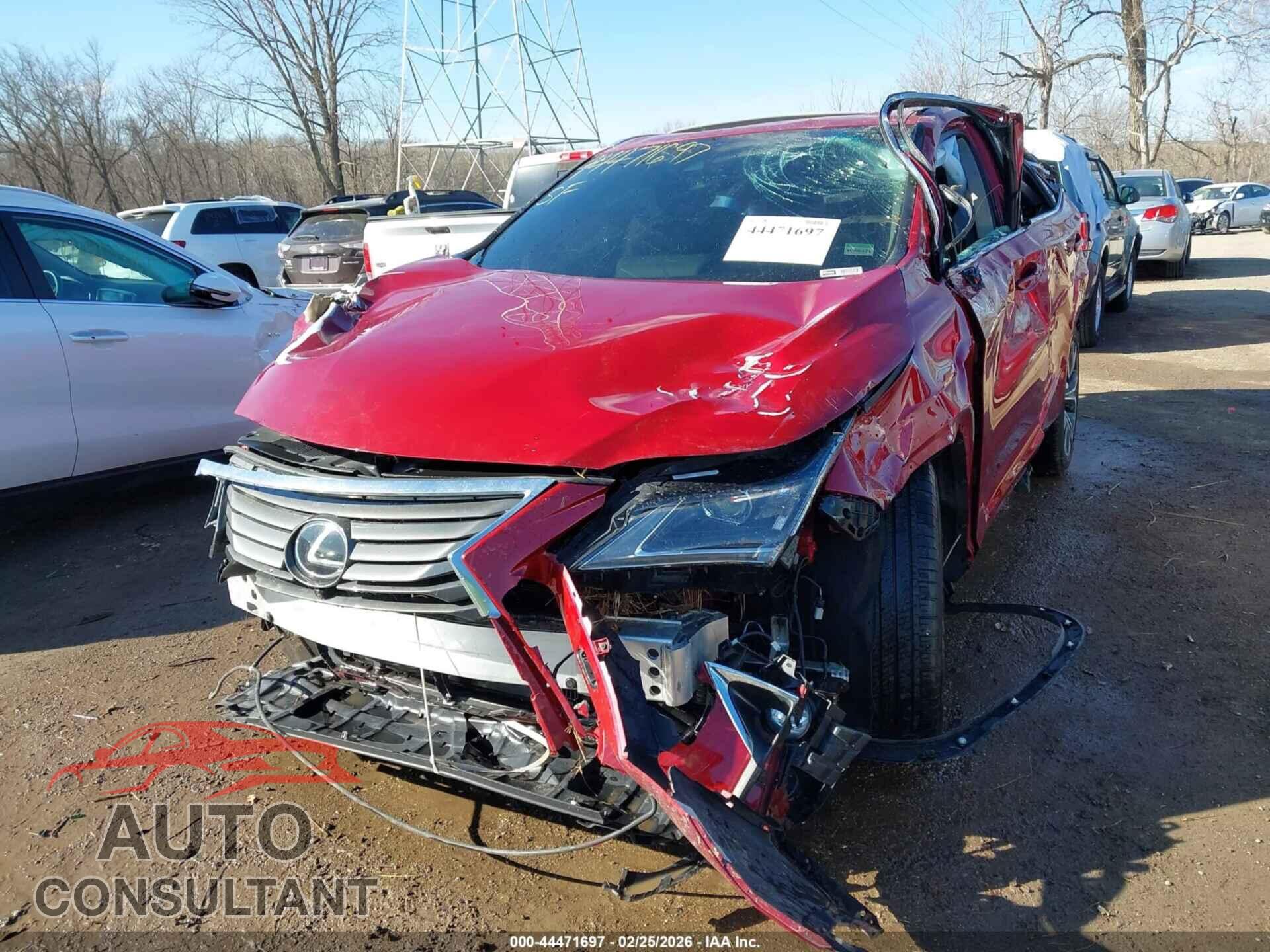 LEXUS RX 350 2018 - 2T2BZMCA5JC157147