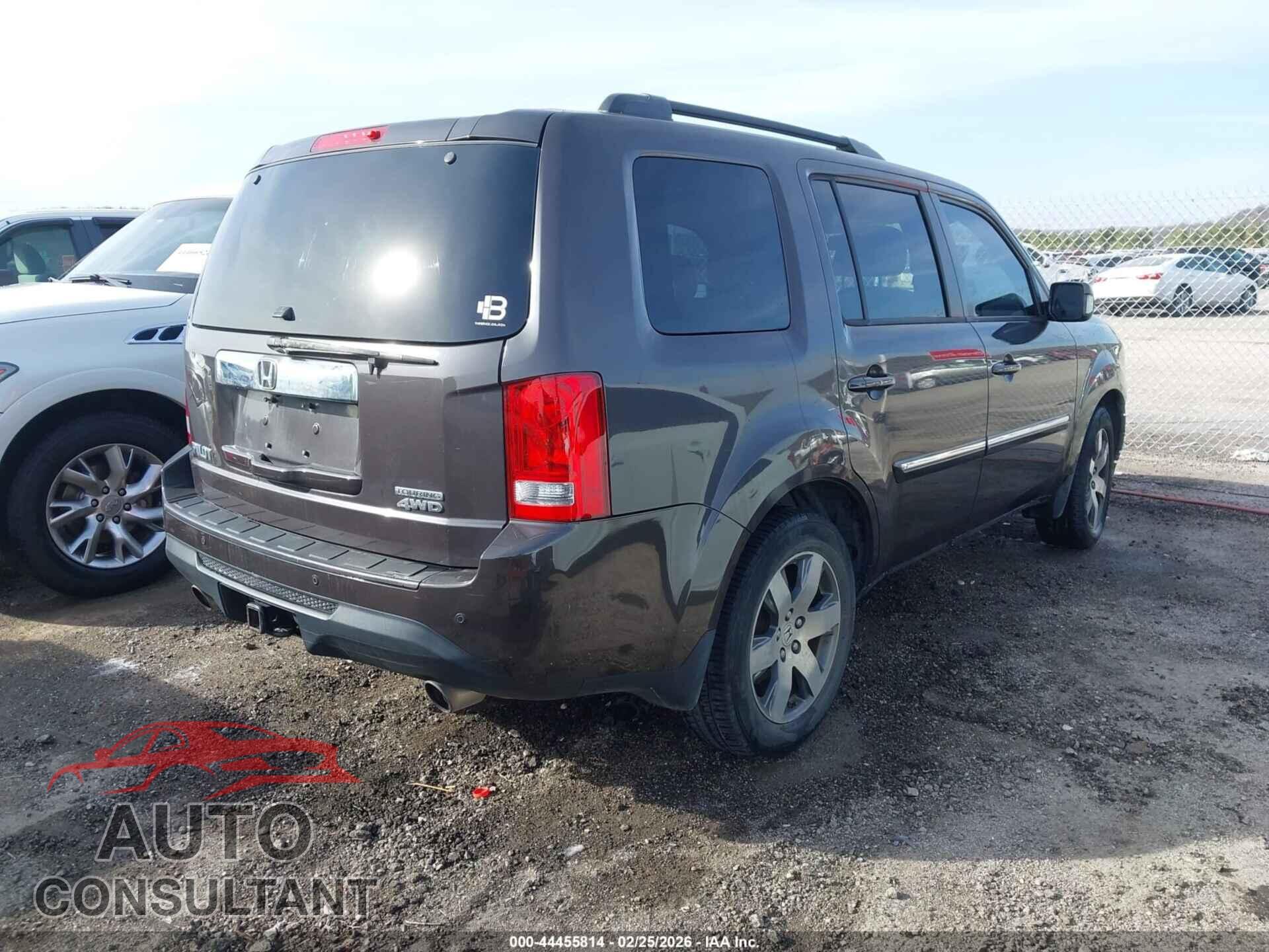 HONDA PILOT 2013 - 5FNYF4H91DB014038